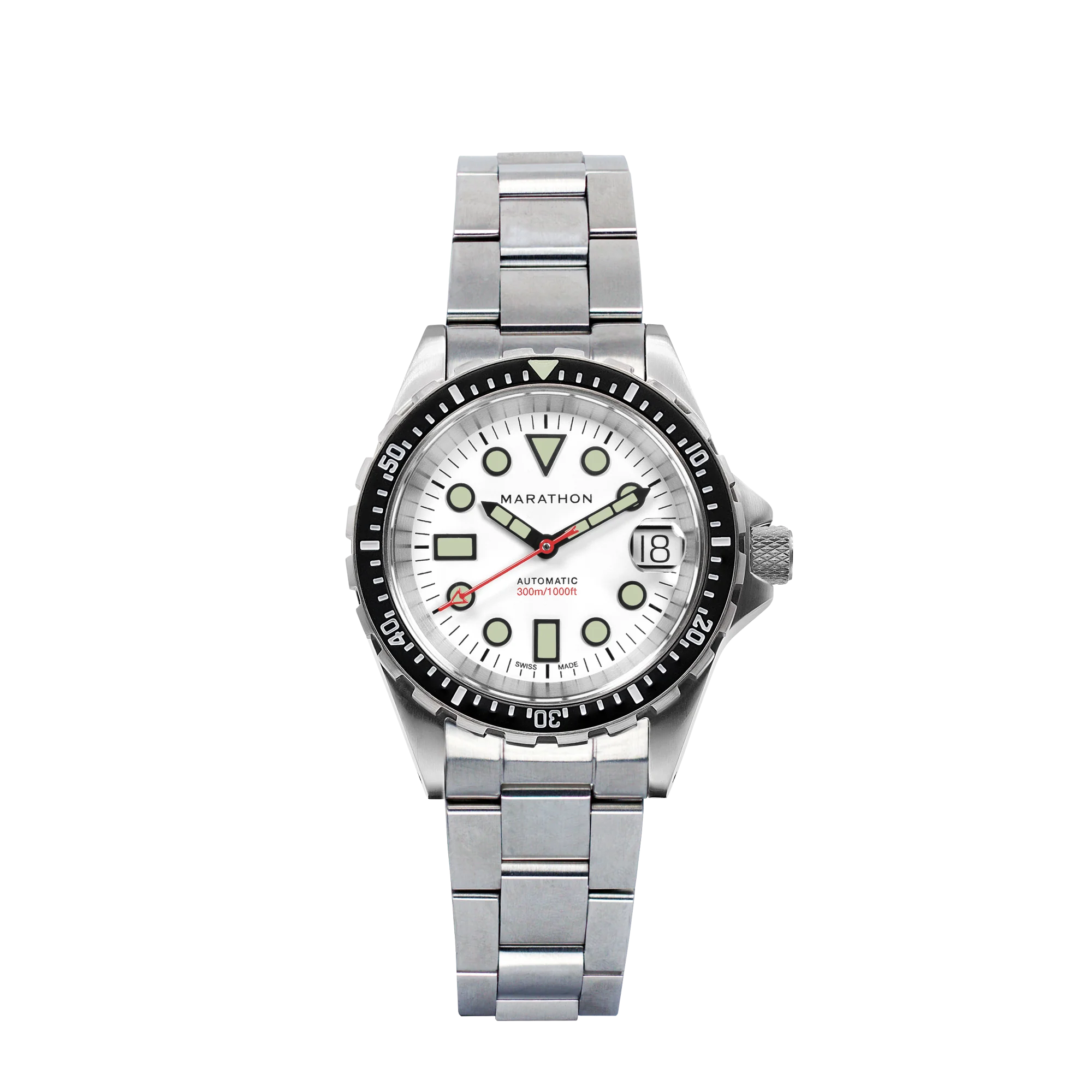 36mm Arctic Original SAR w/ Date with Stainless Steel Bracelet (OSAR-D)