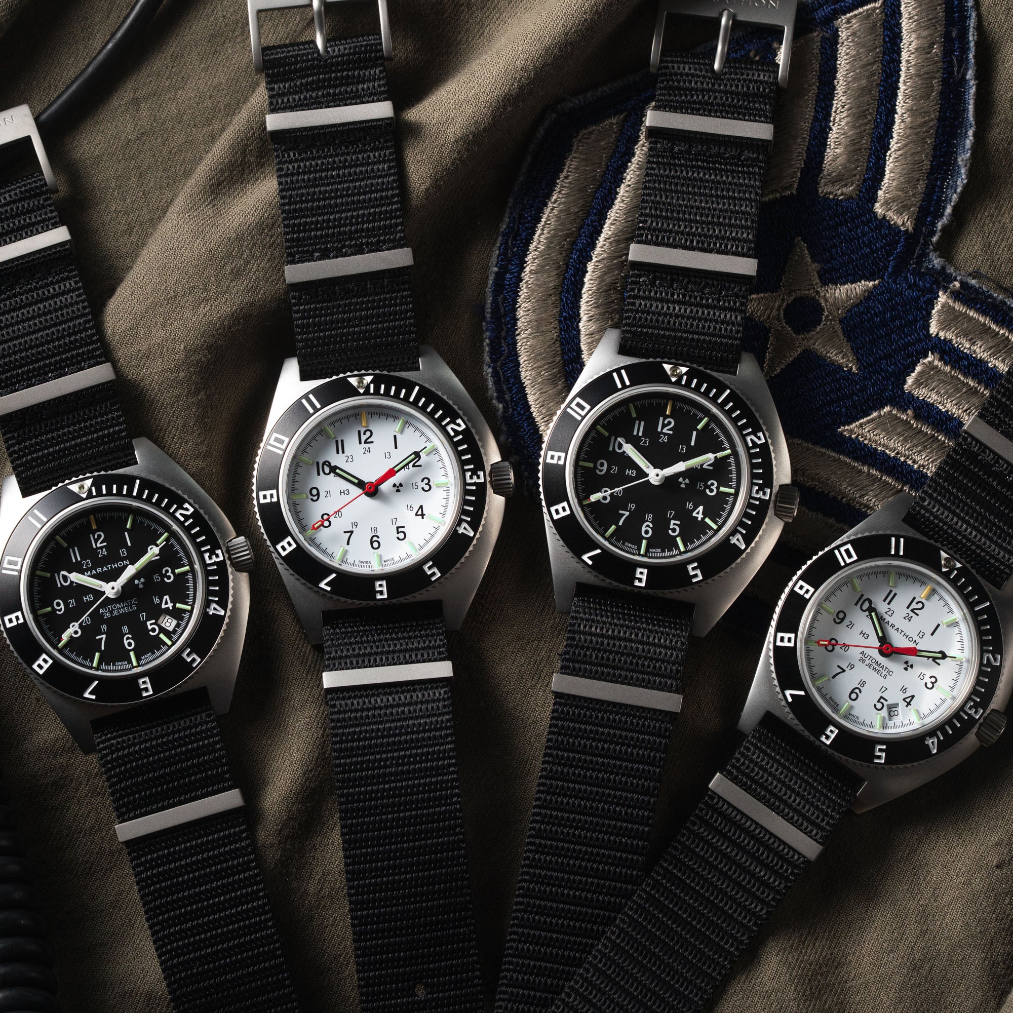 41mm Arctic Steel Navigator w/ Date Automatic (Arctic SSNAV-D Auto) on Nylon DEFSTAN 7 41mm Arctic Steel Navigator w/ Date Automatic (Arctic SSNAV-D Auto) on Nylon DEFSTAN