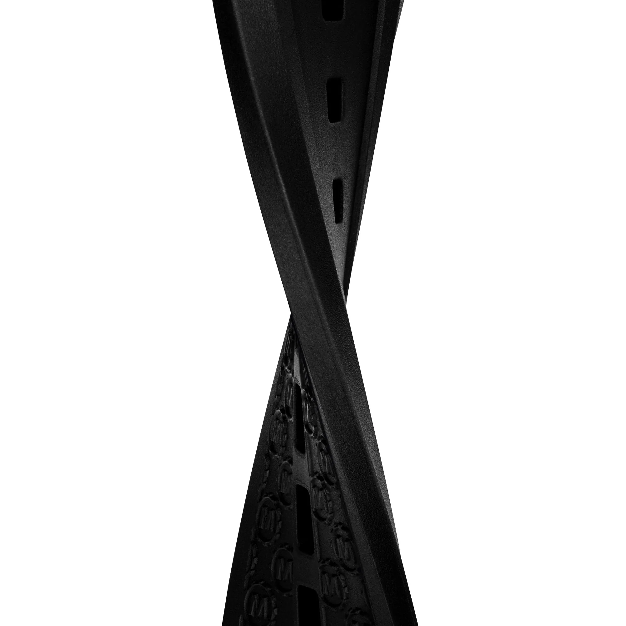 3-Piece Rubber Strap Kit, Black, 18mm