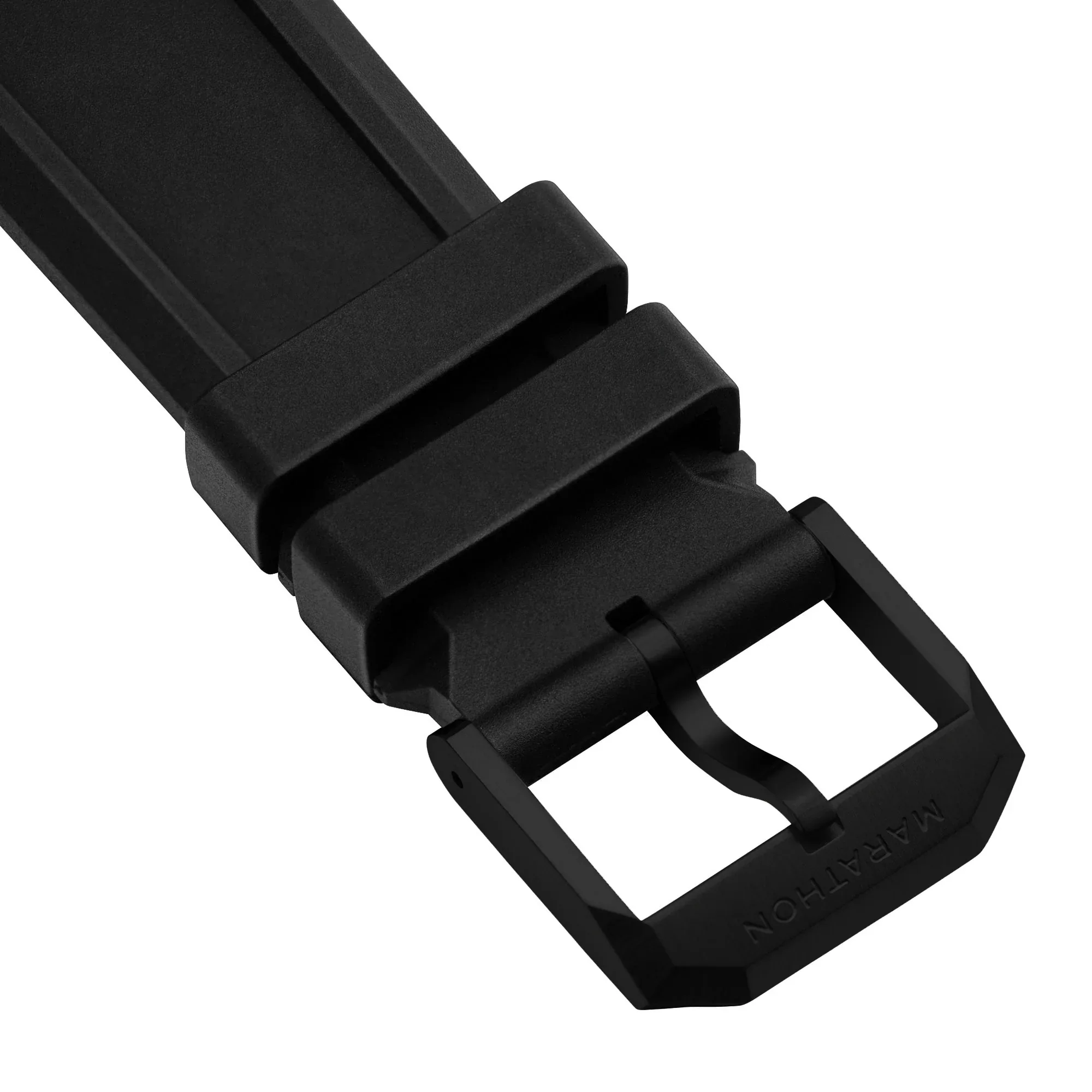 3-Piece Rubber Strap Kit, Anthracite, 20mm