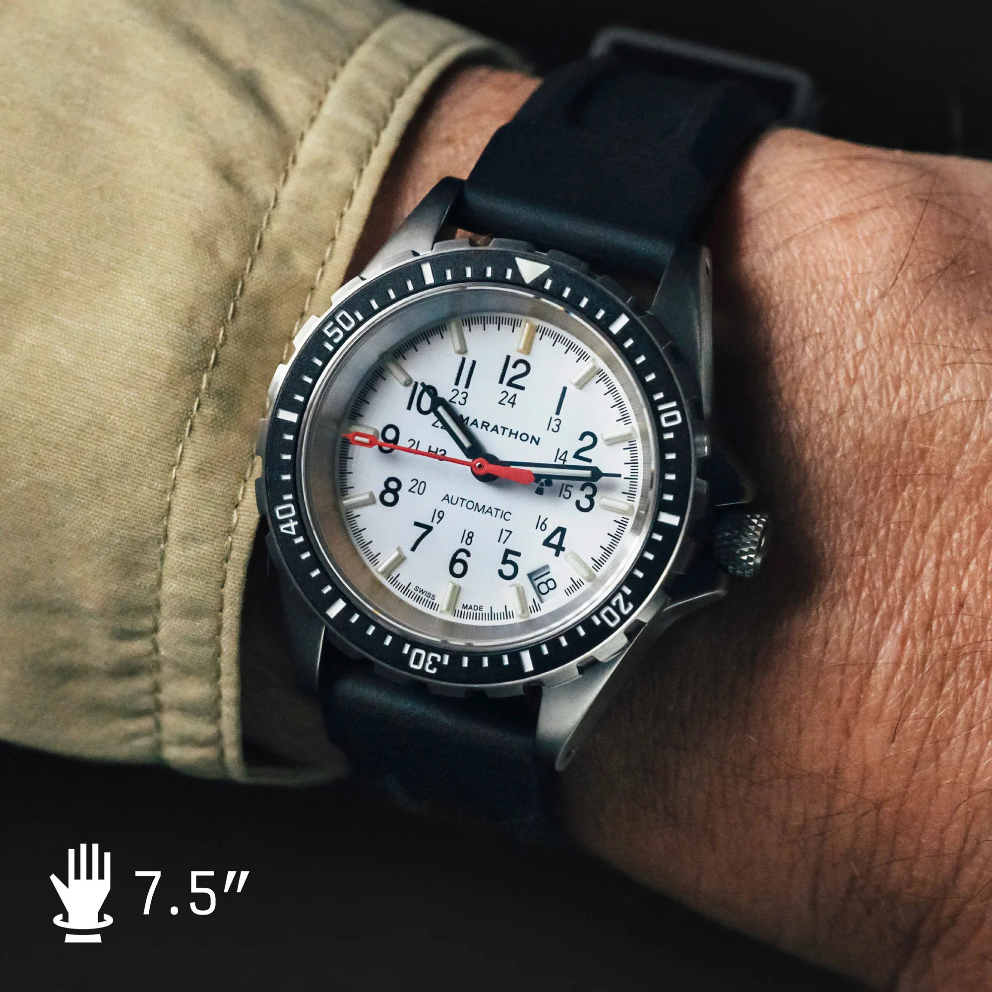 36mm Arctic Edition Medium Diver's Automatic (MSAR Auto) 8 36mm Arctic Edition Medium Diver's Automatic (MSAR Auto)