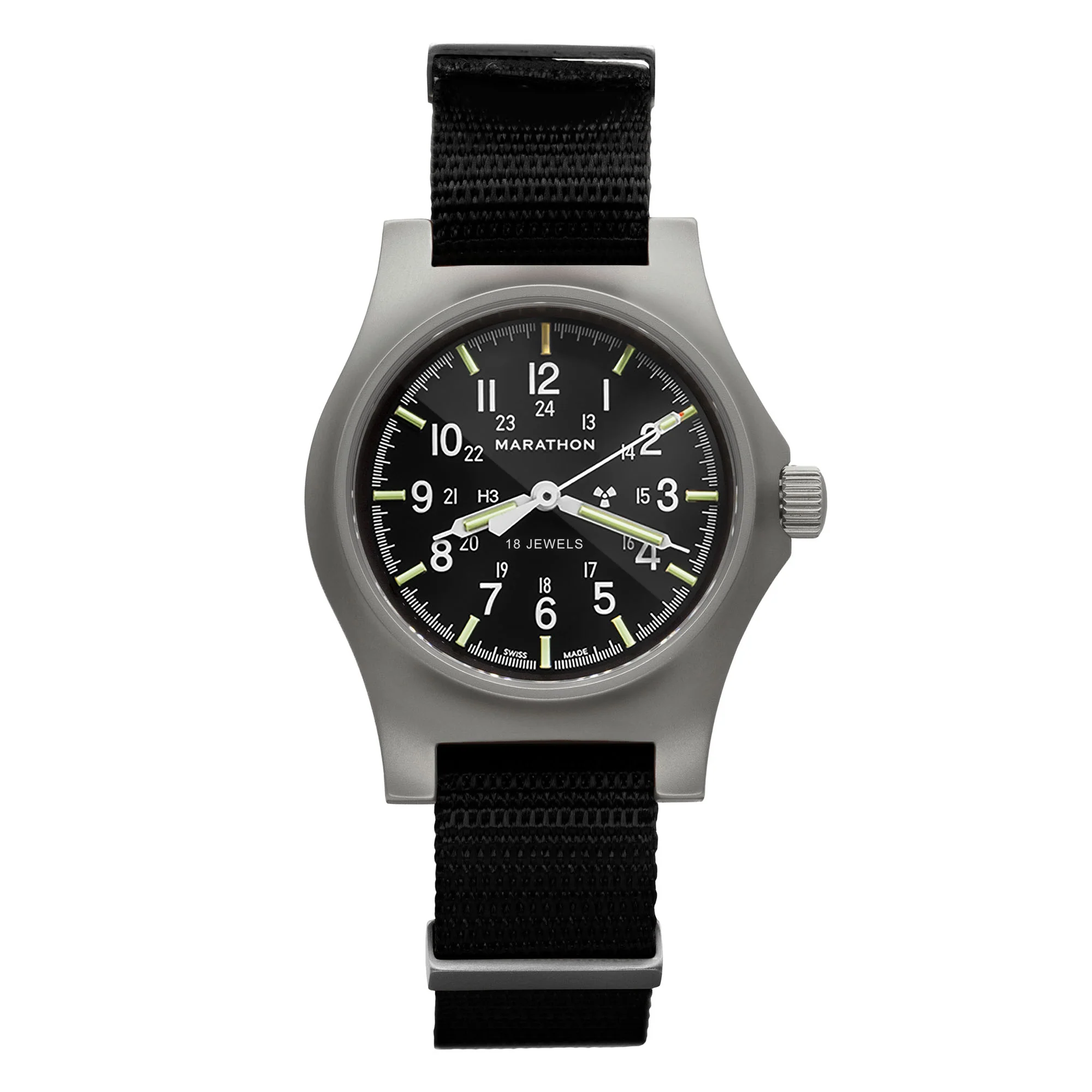 36mm Officer's Mechanical (GPM) on Nylon DEFSTAN