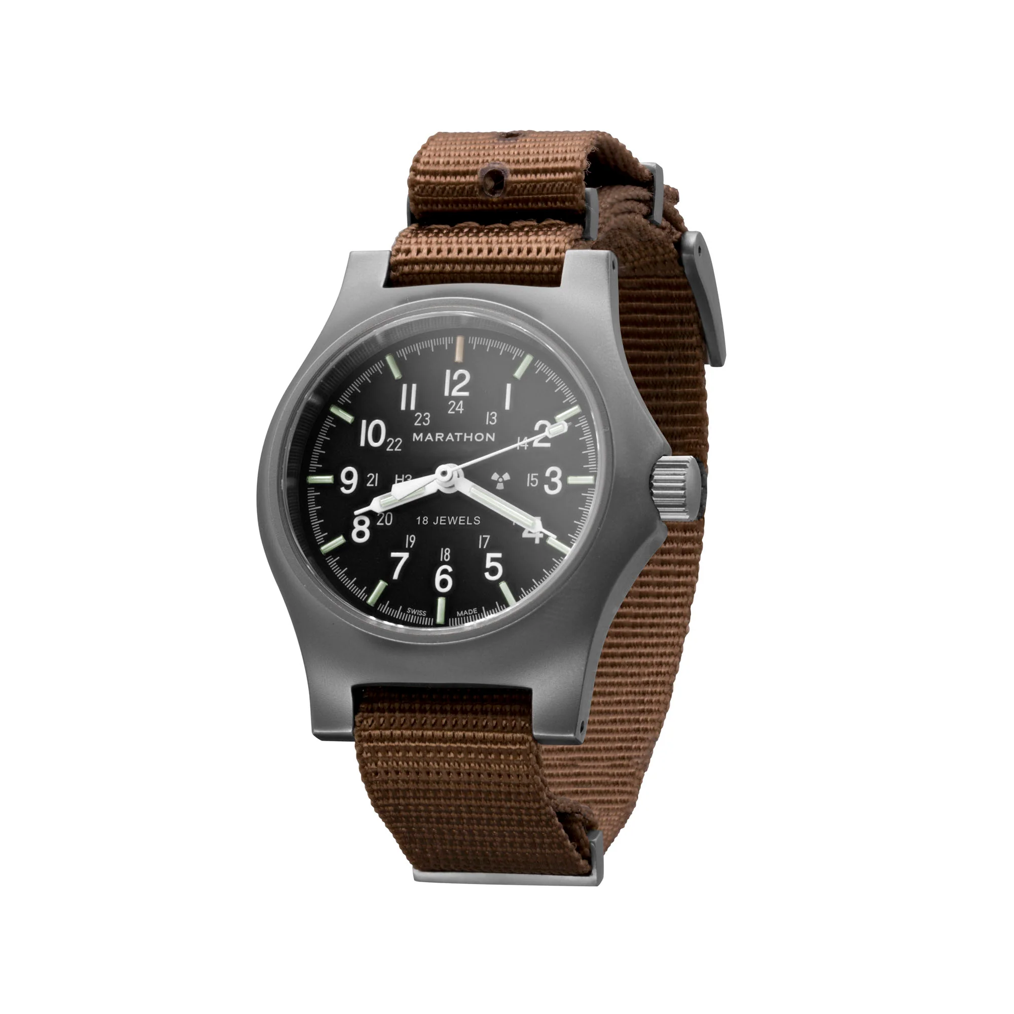 36mm Officer's Mechanical (GPM) on Nylon DEFSTAN 4 36mm Officer's Mechanical (GPM) on Nylon DEFSTAN