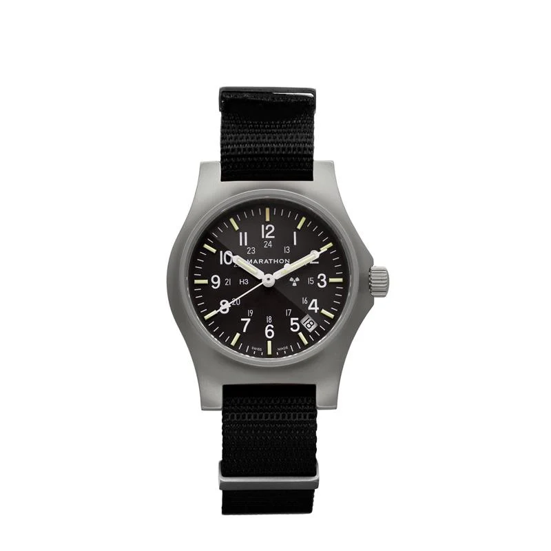 36mm Officer's Quartz w/ Date (GPQ-D) on Nylon DEFSTAN
