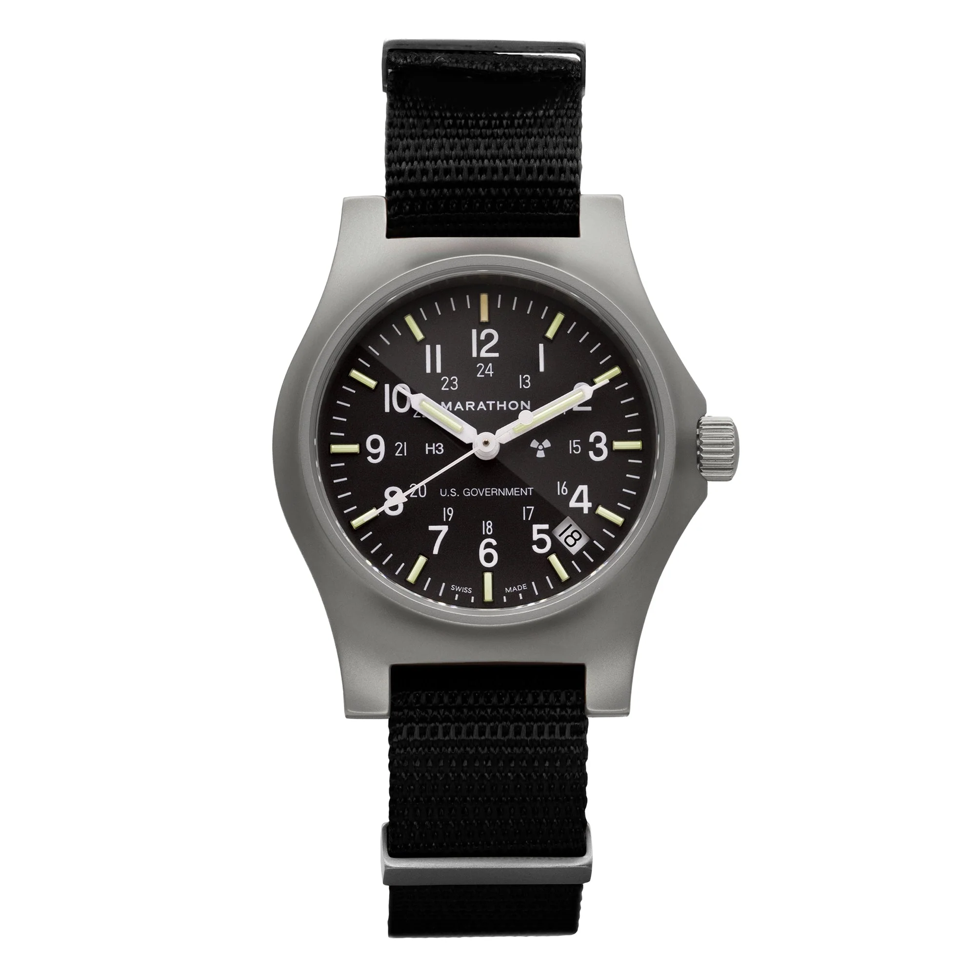 36mm Officer's Quartz w/ Date (GPQ-D) on Nylon DEFSTAN 6 36mm Officer's Quartz w/ Date (GPQ-D) on Nylon DEFSTAN