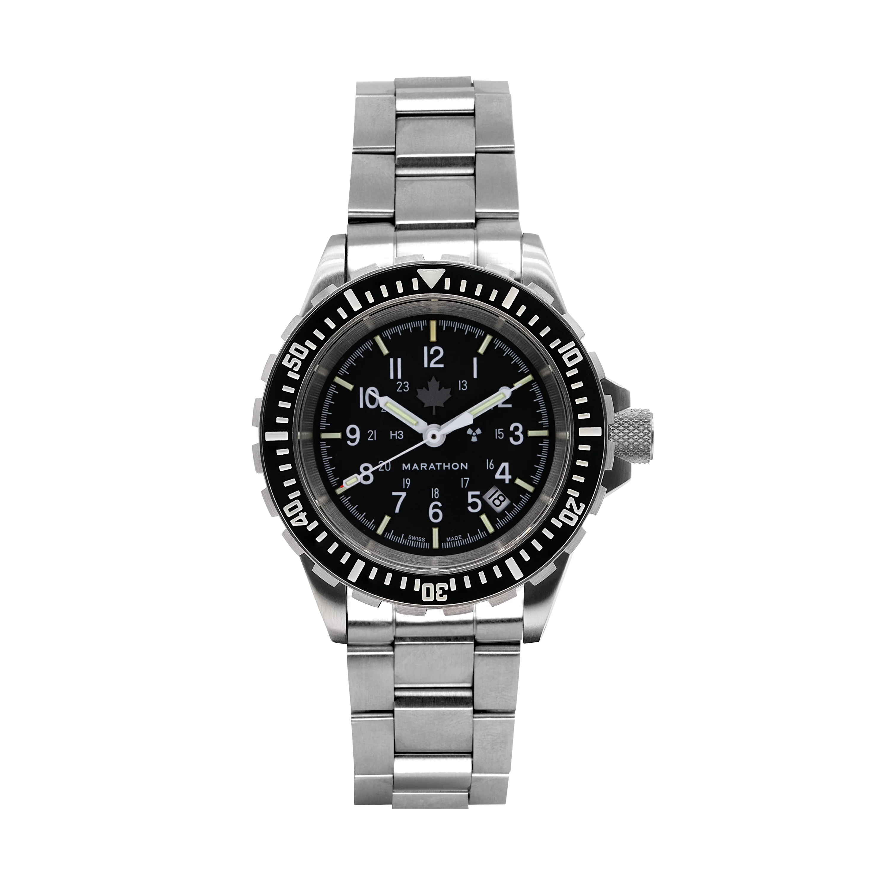 41mm Grey Maple Large Diver's Automatic (GSAR) with Stainless Steel Bracelet