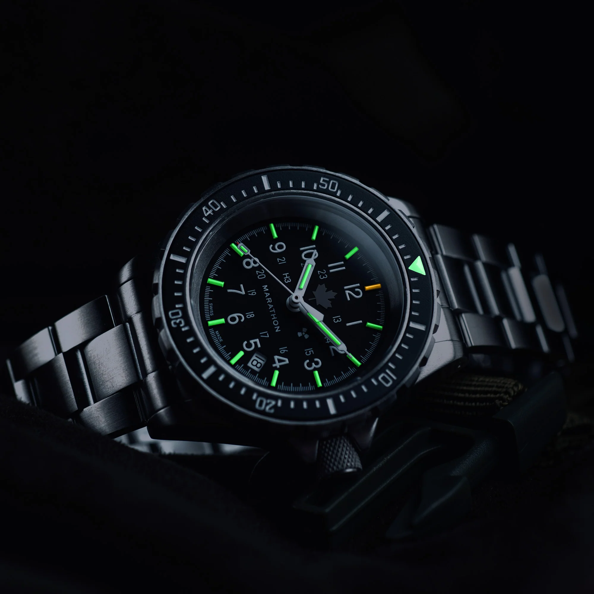 41mm Grey Maple Large Diver's Automatic (GSAR) with Stainless Steel Bracelet