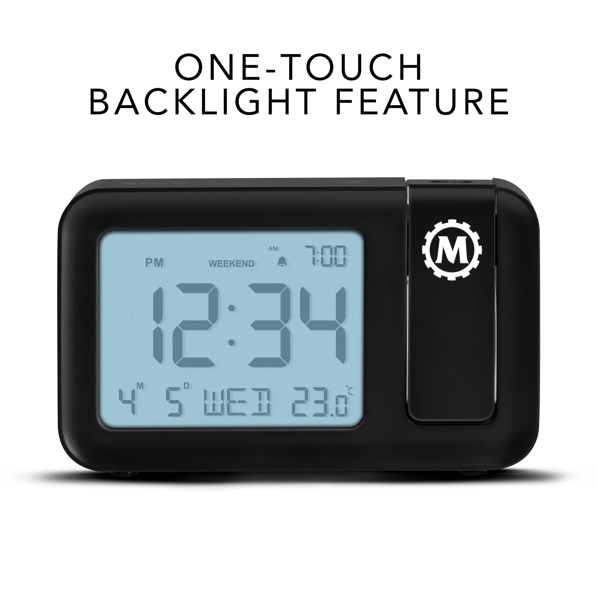 Projection Clock with Large Display and Backlight 13 Projection Clock with Large Display and Backlight