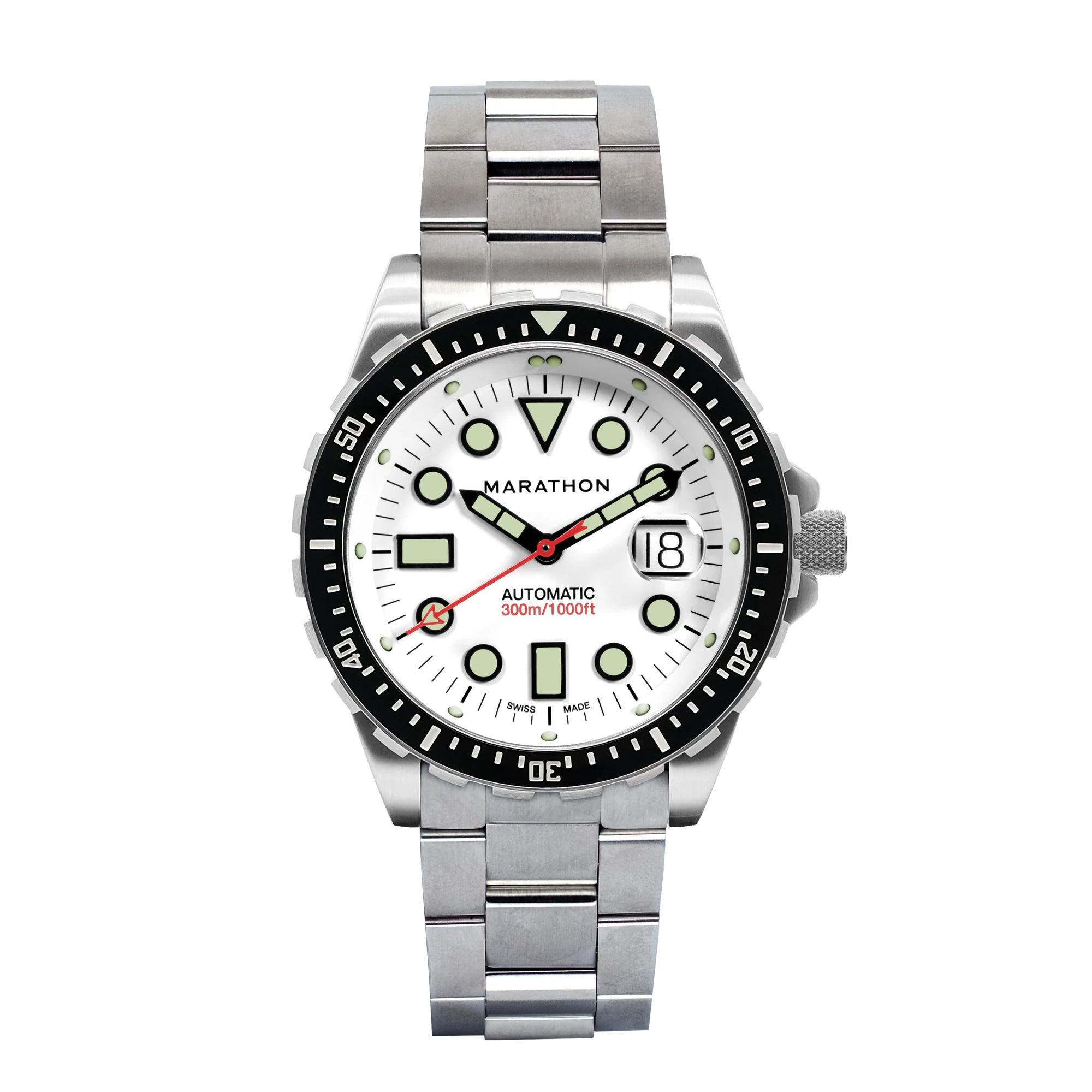 46mm Arctic Original SAR w/ Date with Stainless Steel Bracelet (OSAR-D)