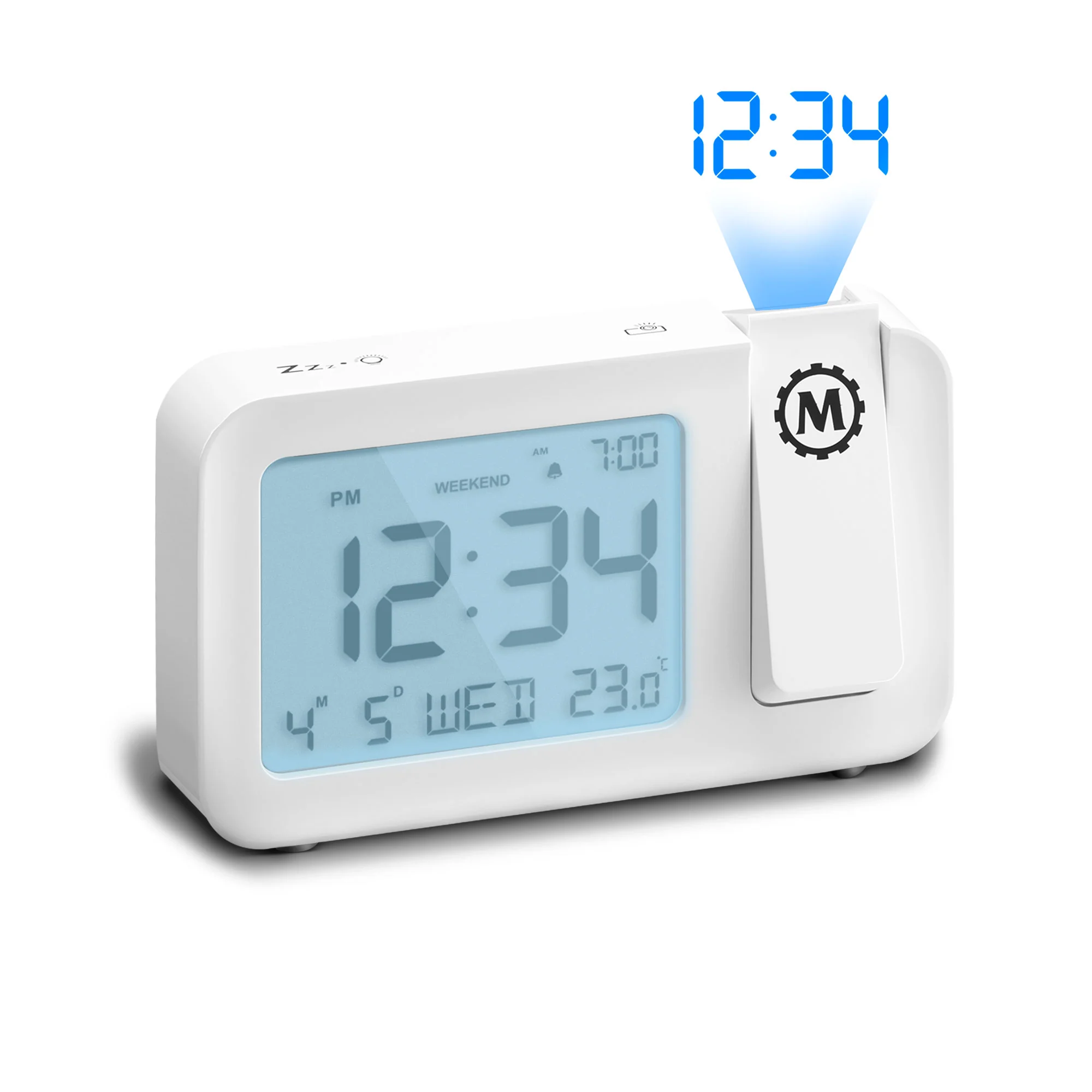Projection Clock with Large Display and Backlight 19 Projection Clock with Large Display and Backlight