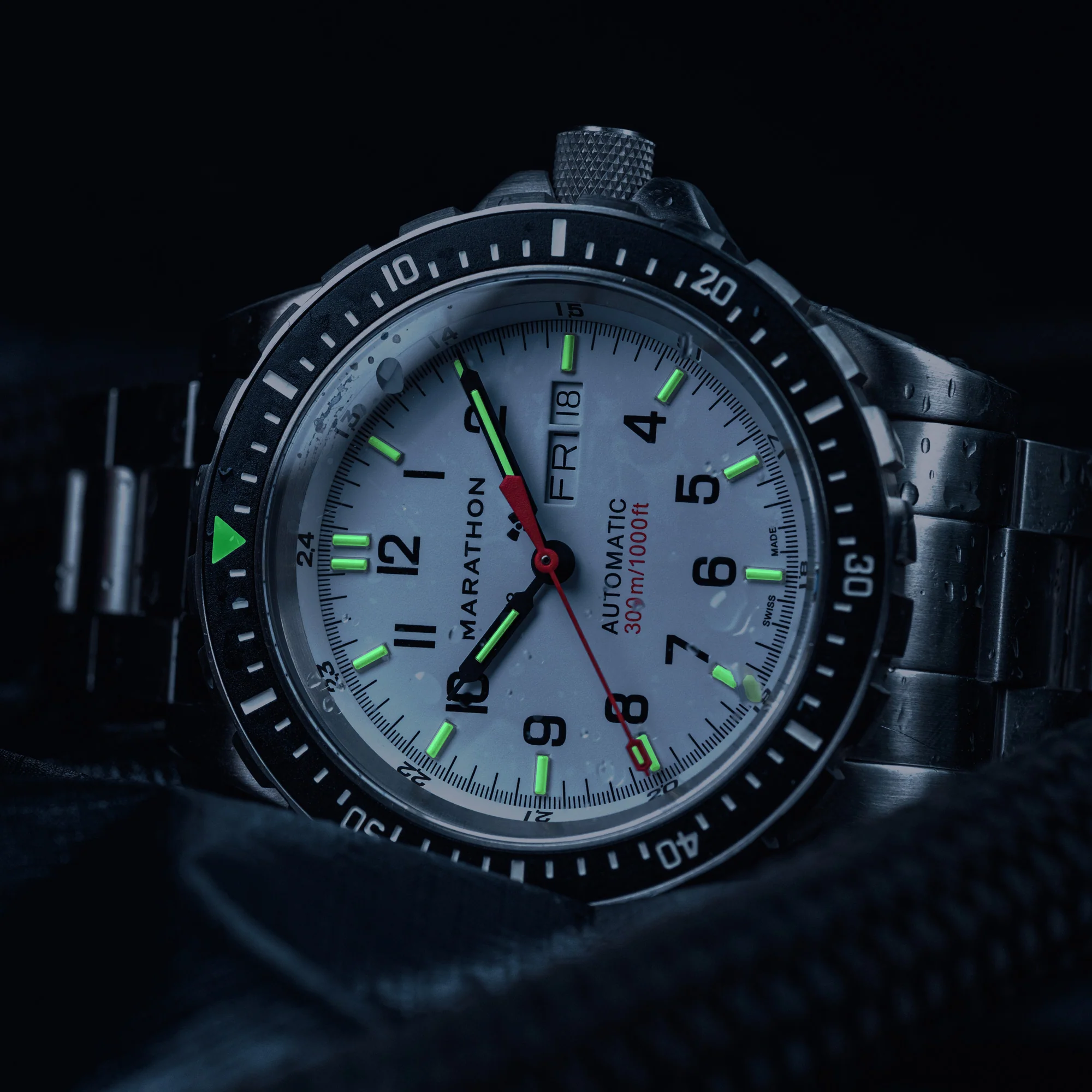 46mm Arctic Edition Jumbo Day/Date Automatic (JDD) with Stainless Steel Bracelet