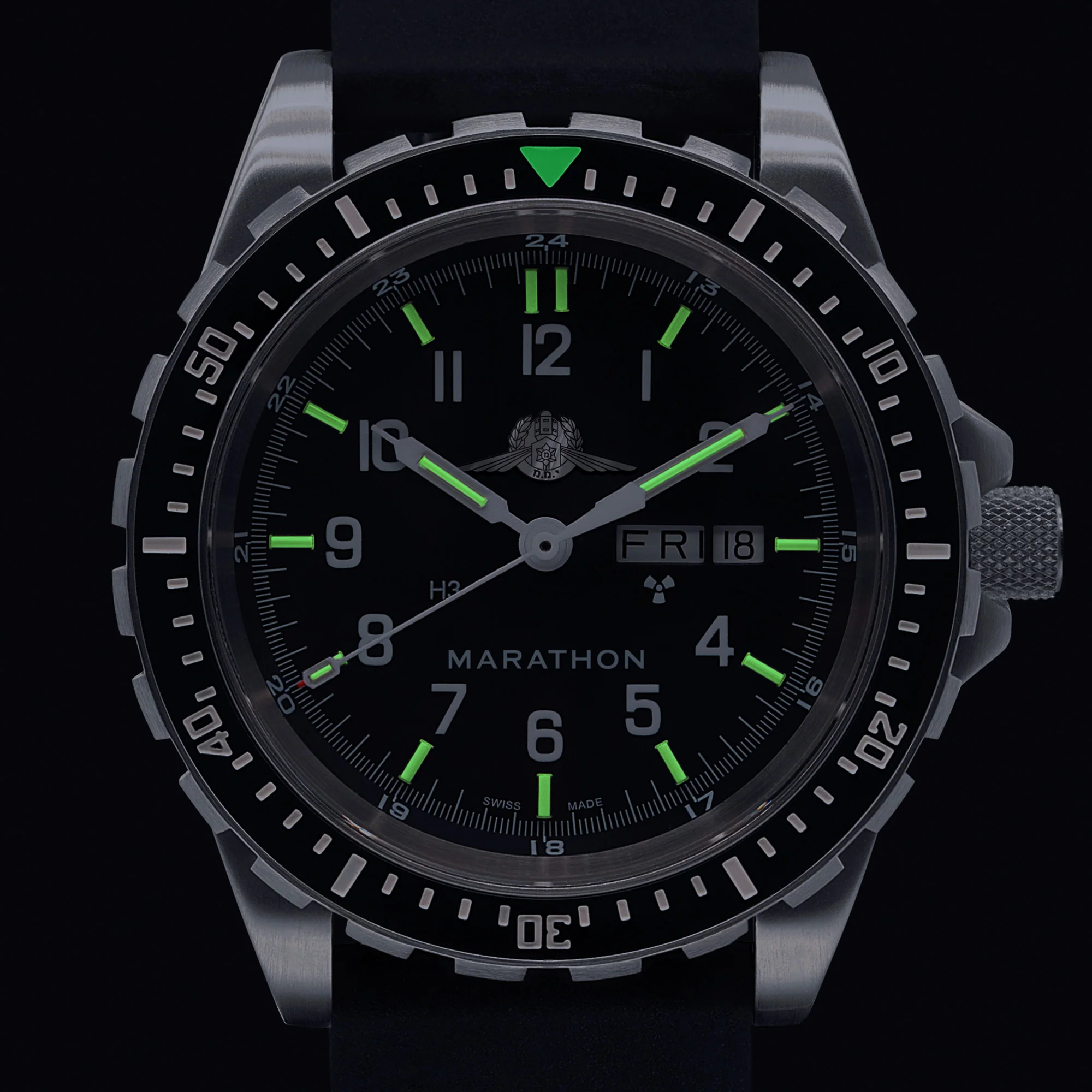 46mm Official IDF YAMAM™ Jumbo Day/Date Automatic (JDD)