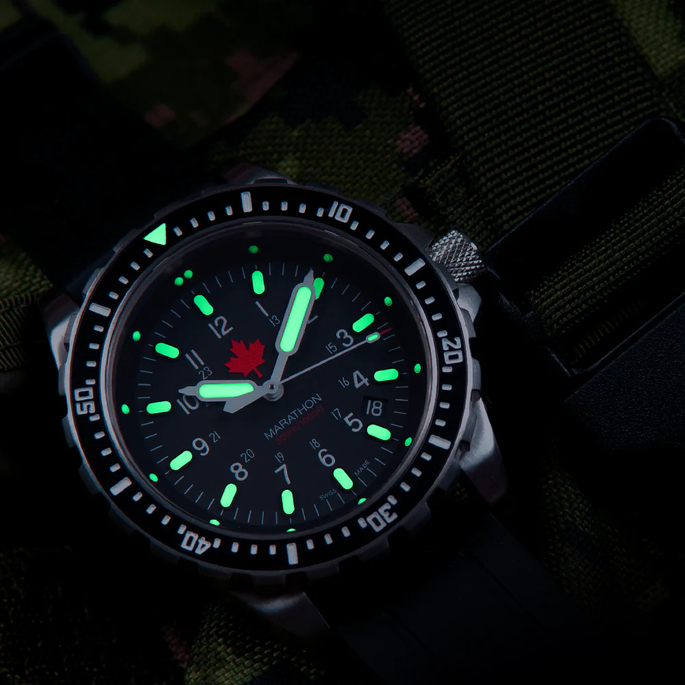 46mm Red Maple Jumbo Diver's Quartz (JSAR)