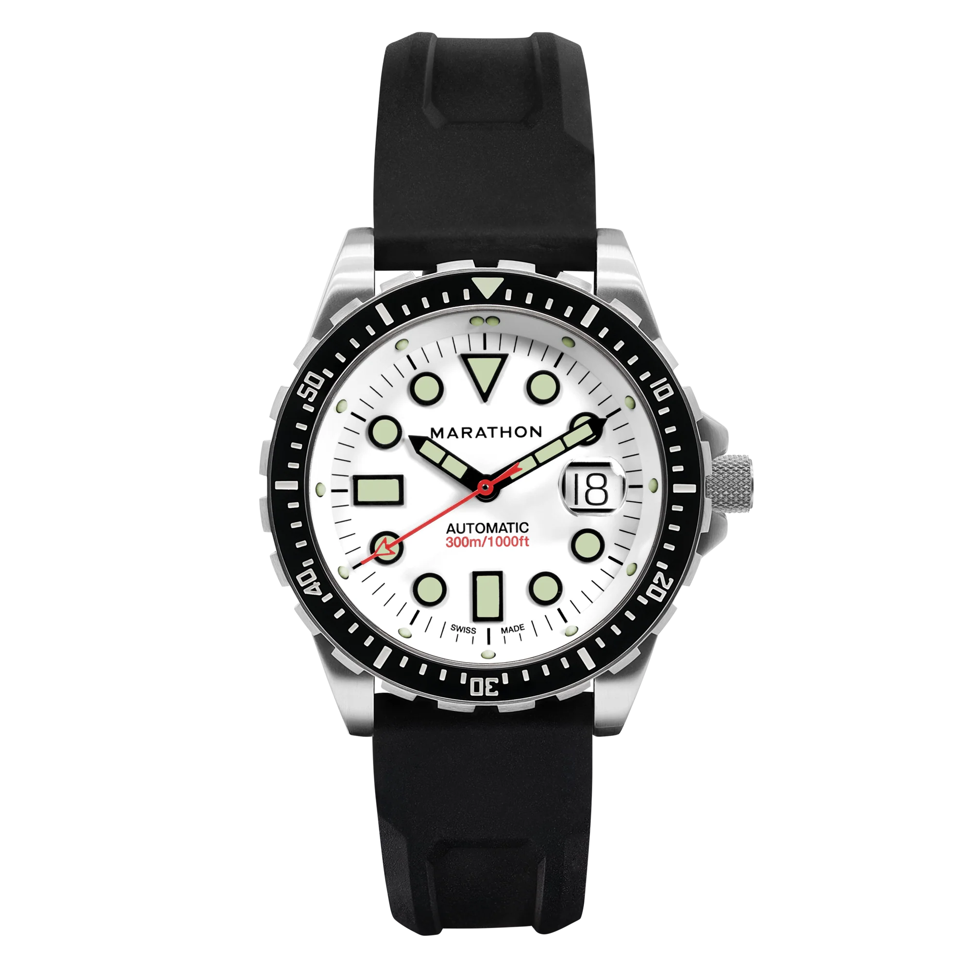 46mm Arctic Original SAR w/ Date on 3-Piece Rubber Strap Kit (OSAR-D)