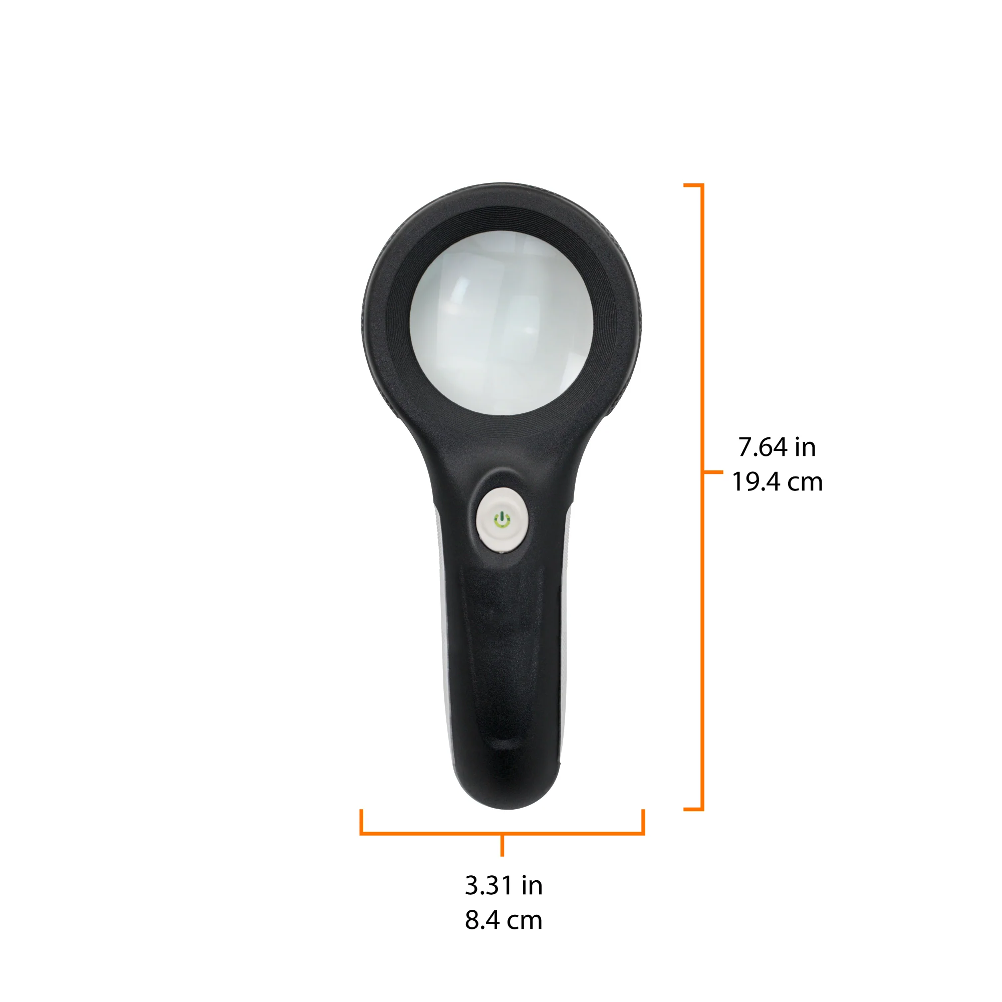 Magnifying Glass with Cyclops, LED, & Black Light