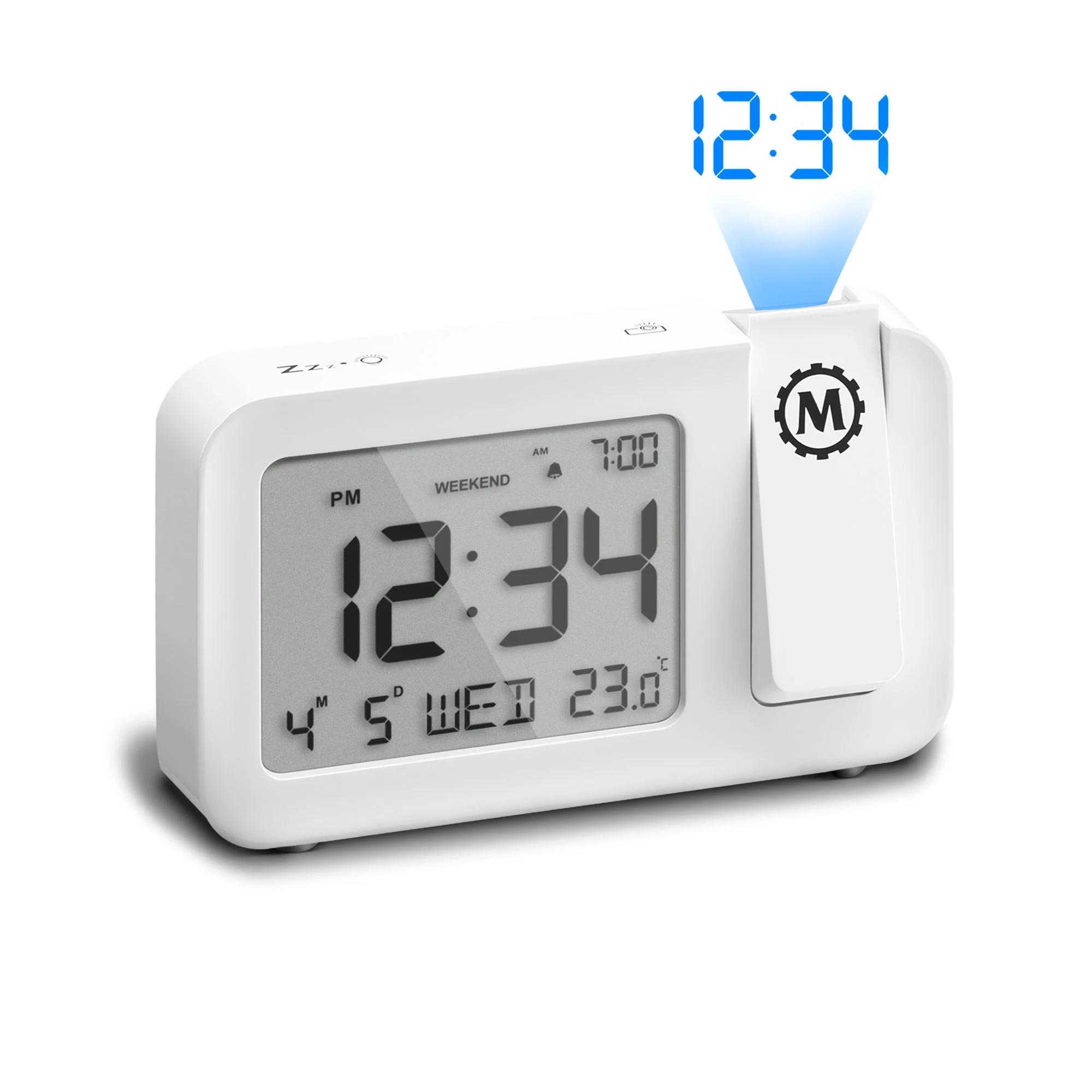 Projection Clock with Large Display and Backlight 18 Projection Clock with Large Display and Backlight