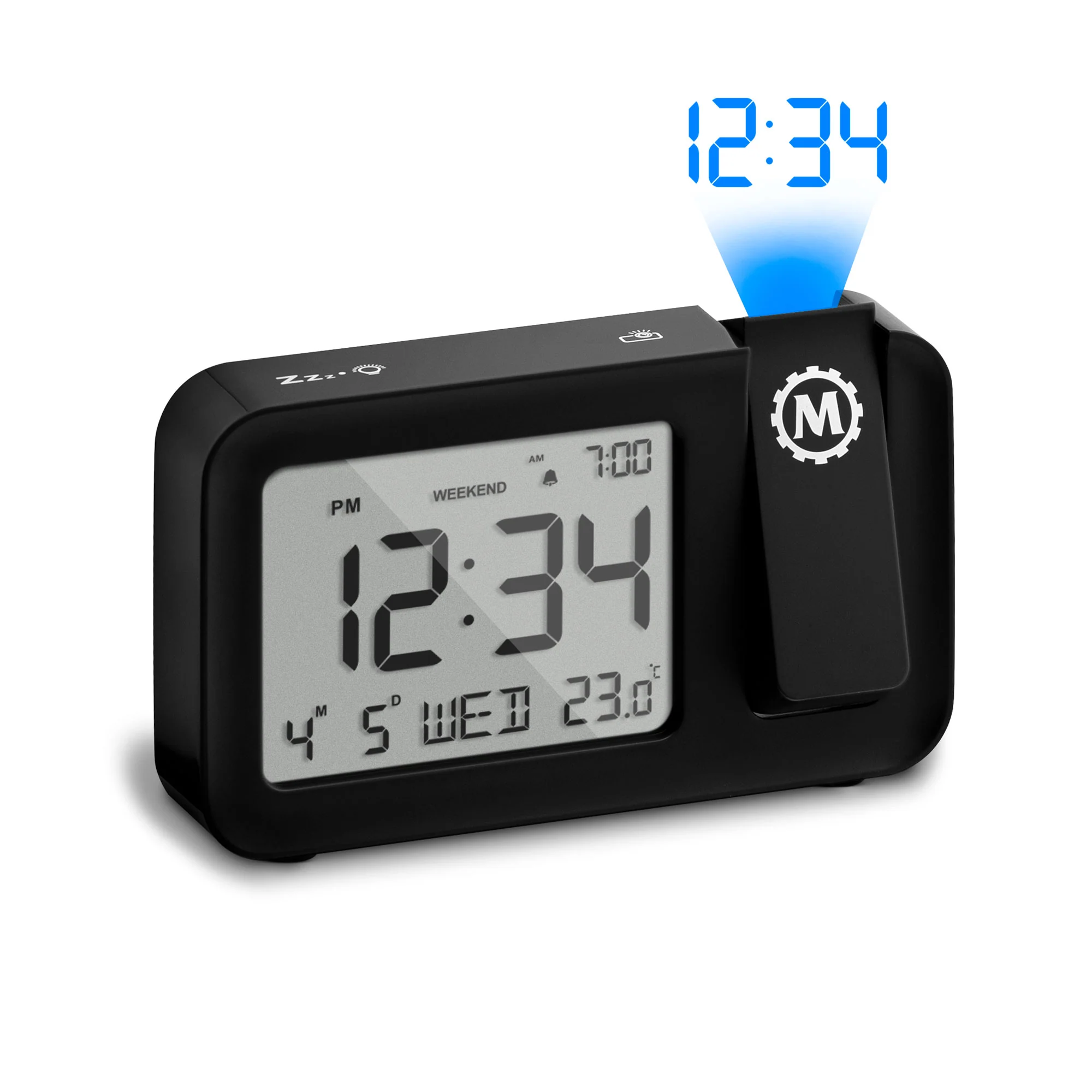 Projection Clock with Large Display and Backlight 2 Projection Clock with Large Display and Backlight