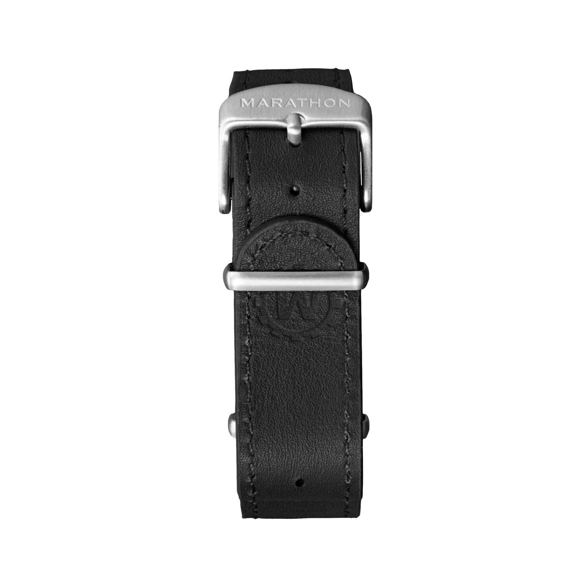 Leather DEFSTAN Strap, Black, 20mm 5 Leather DEFSTAN Strap, Black, 20mm