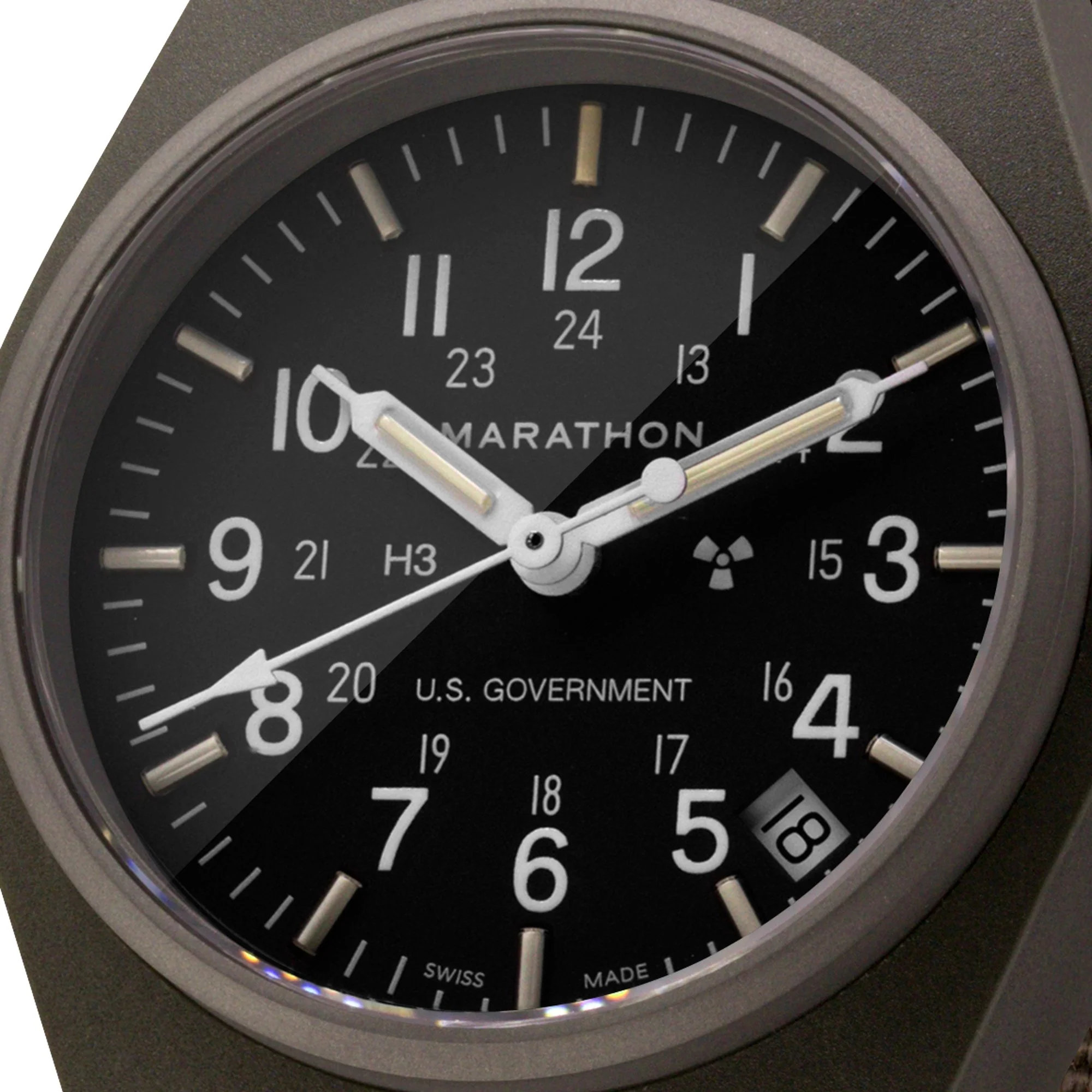 34mm Sage Green General Purpose Quartz with Date (GPQ-D) 140 34mm Sage Green General Purpose Quartz with Date (GPQ-D)