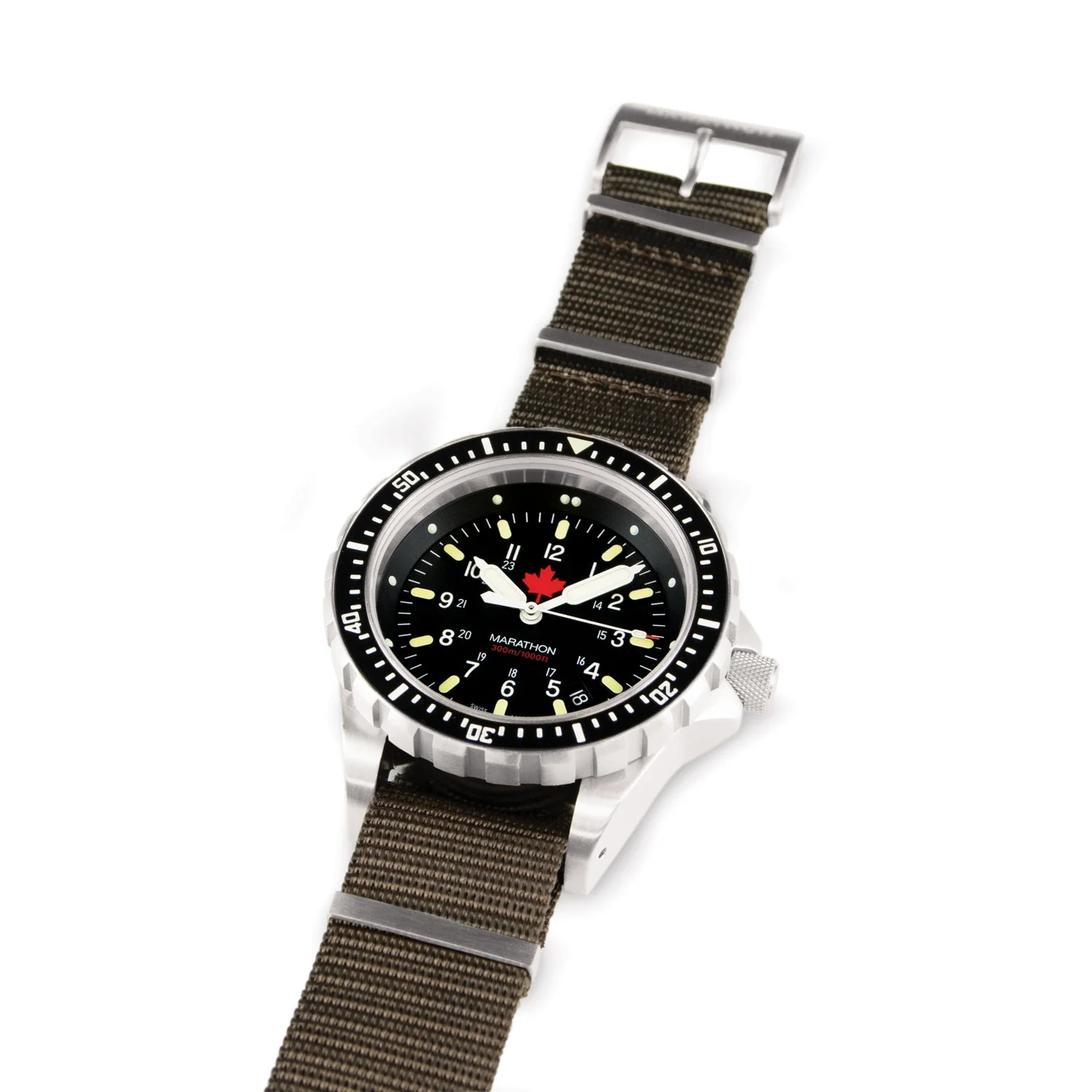 Nylon DEFSTAN Strap, Sage Green, 22mm