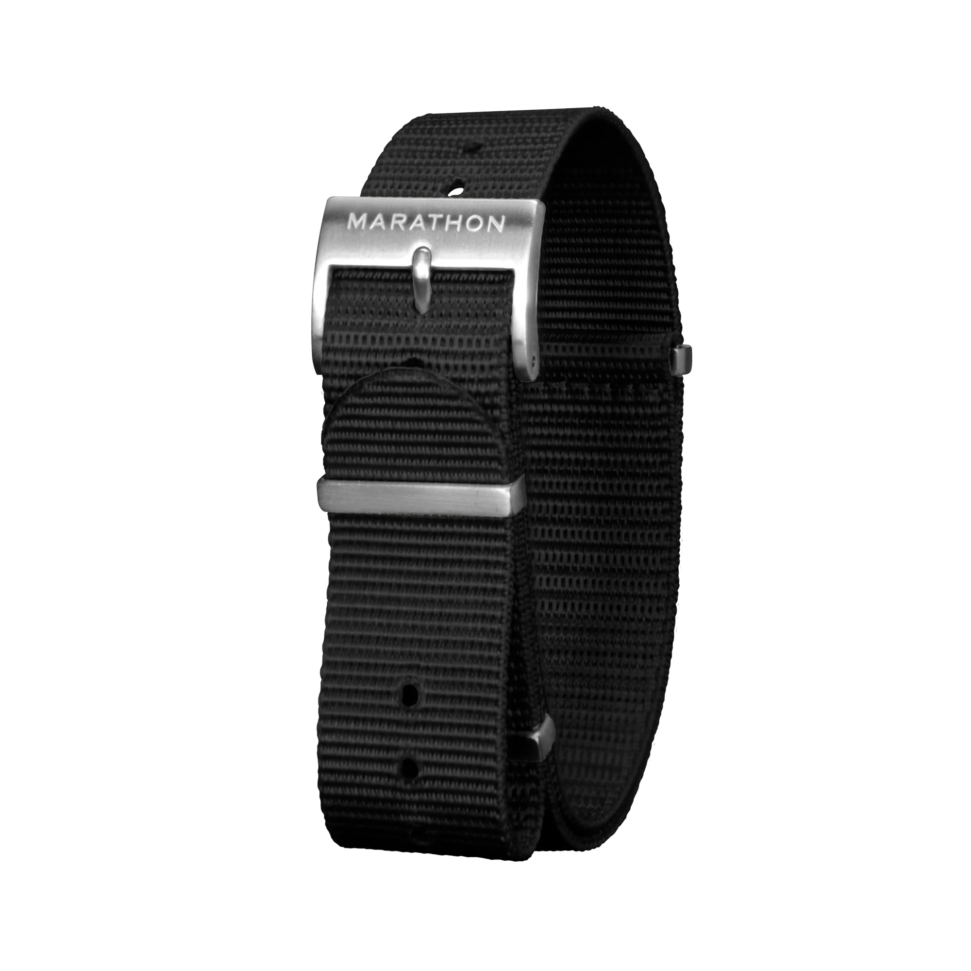 Nylon DEFSTAN Strap, Black, 18mm 1 Nylon DEFSTAN Strap, Black, 18mm