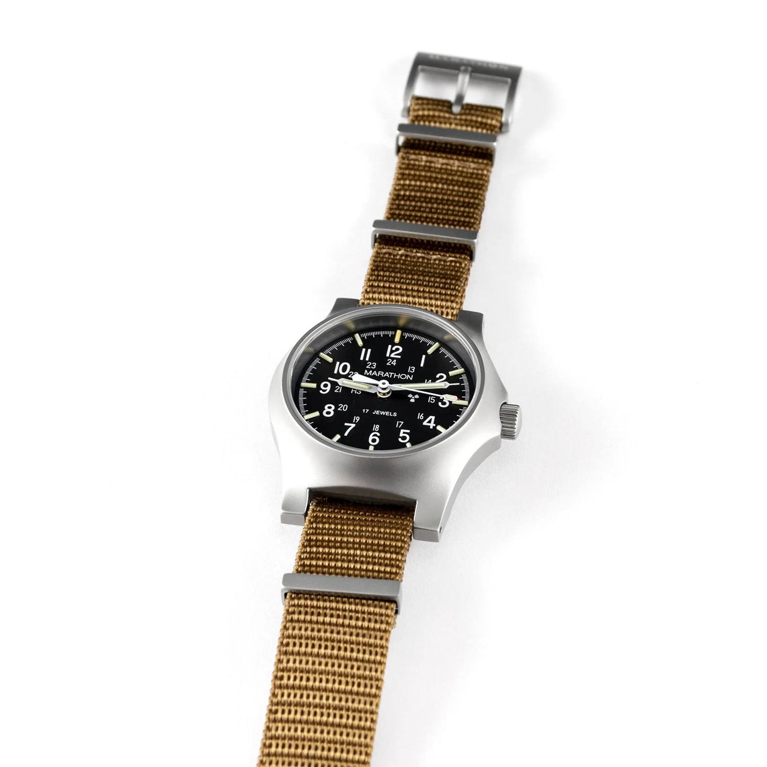 Nylon DEFSTAN Strap, Desert Tan, 16mm 2 Nylon DEFSTAN Strap, Desert Tan, 16mm