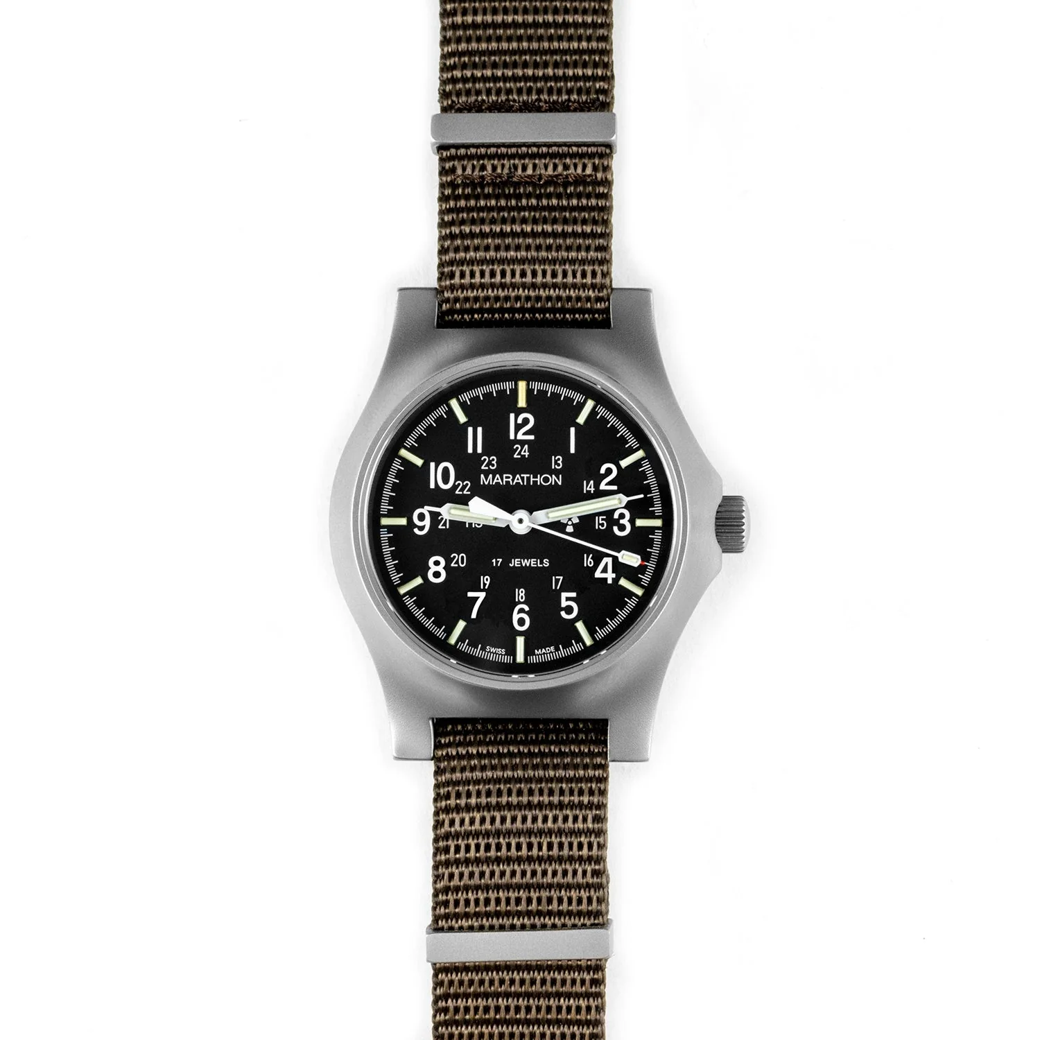 Nylon DEFSTAN Strap, Sage Green, 16mm 2 Nylon DEFSTAN Strap, Sage Green, 16mm