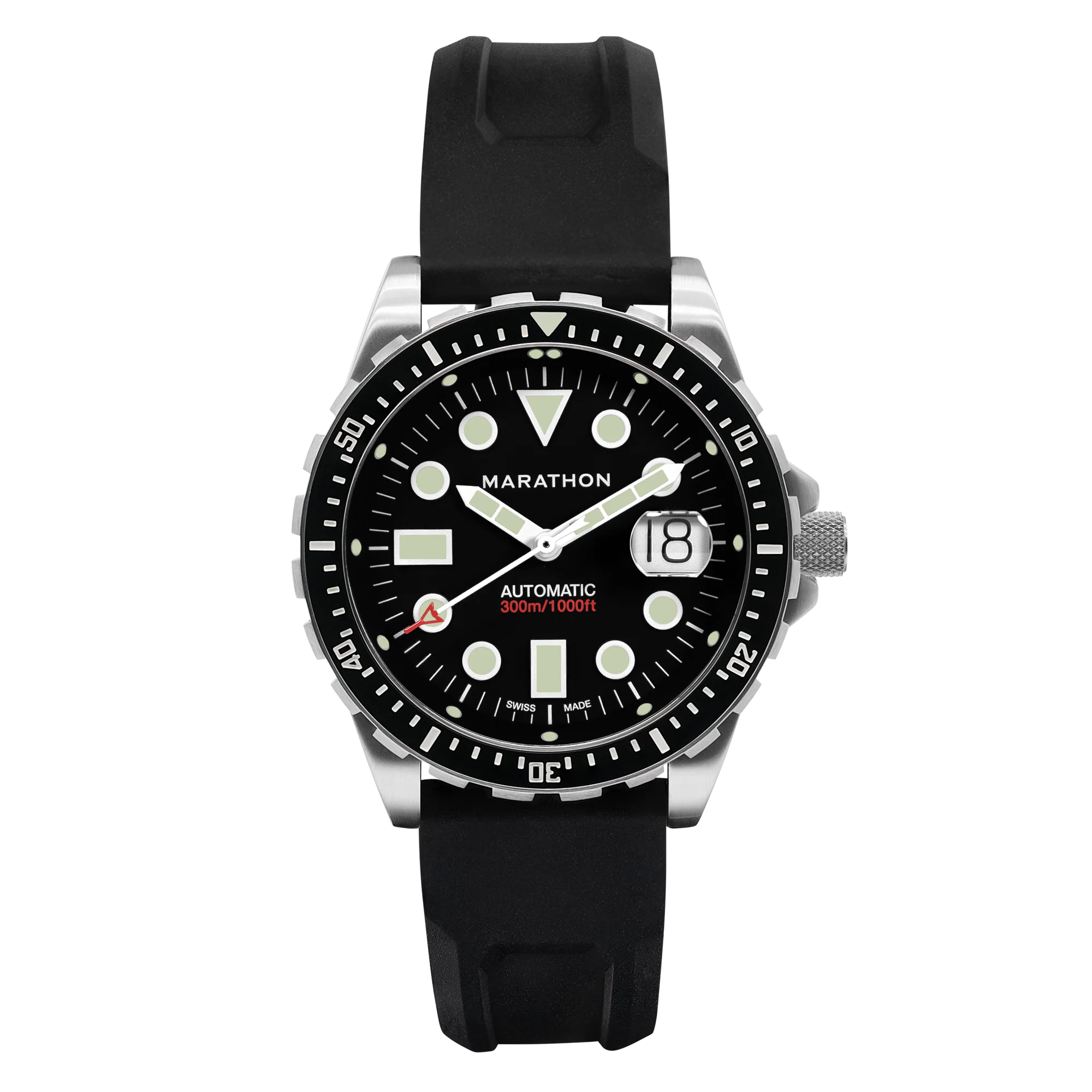 46mm Original SAR w/ Date on 3-Piece Rubber Strap Kit (OSAR-D)