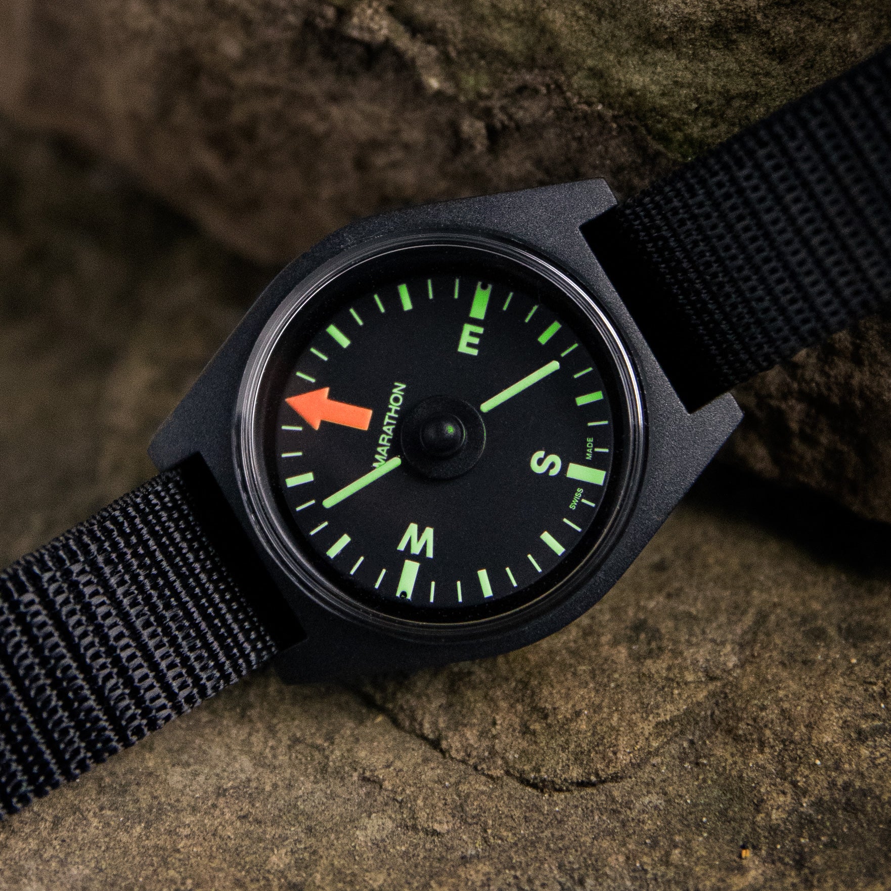 Glow-in-the-Dark Unmounted Wrist Compass 3 Glow-in-the-Dark Unmounted Wrist Compass
