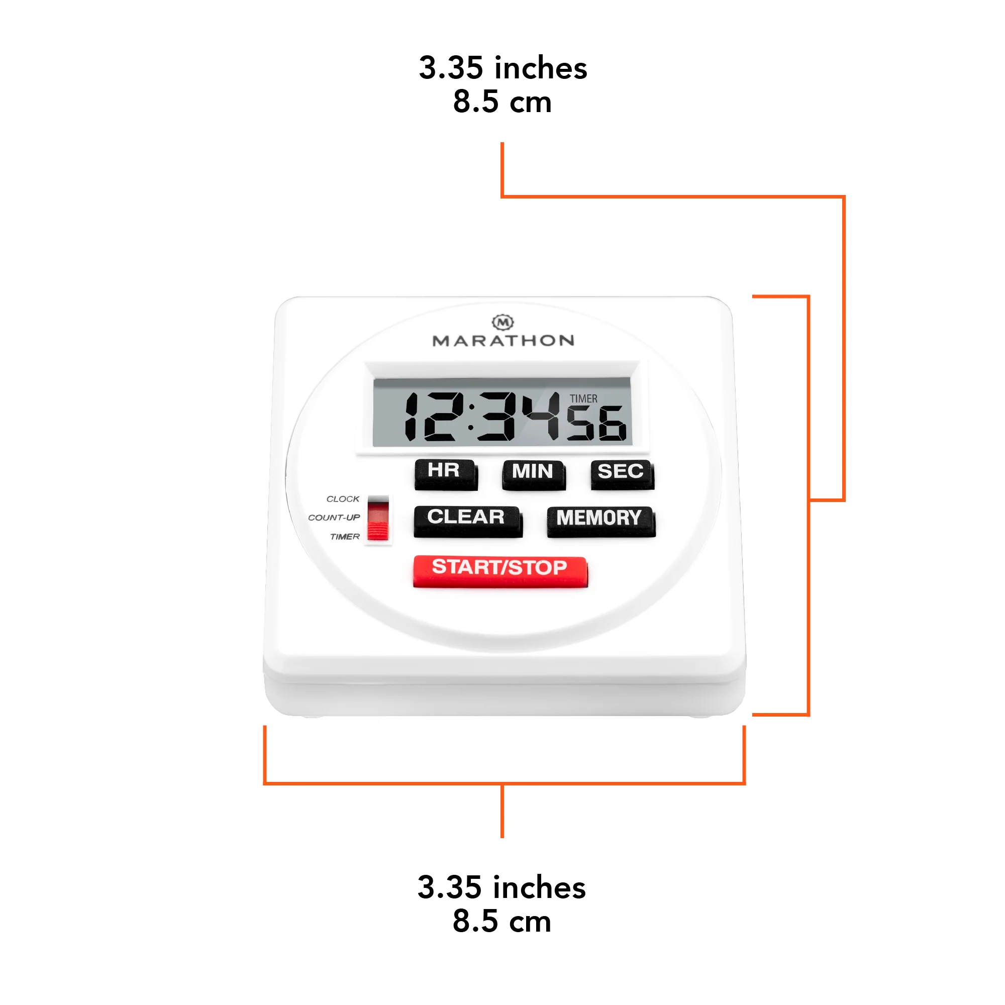 24 Hour Digital Timer with Countdown, Count-up and Clock Feature 10 24 Hour Digital Timer with Countdown, Count-up and Clock Feature