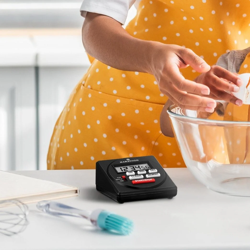 24 Hour Digital Timer with Countdown, Count-up and Clock Feature