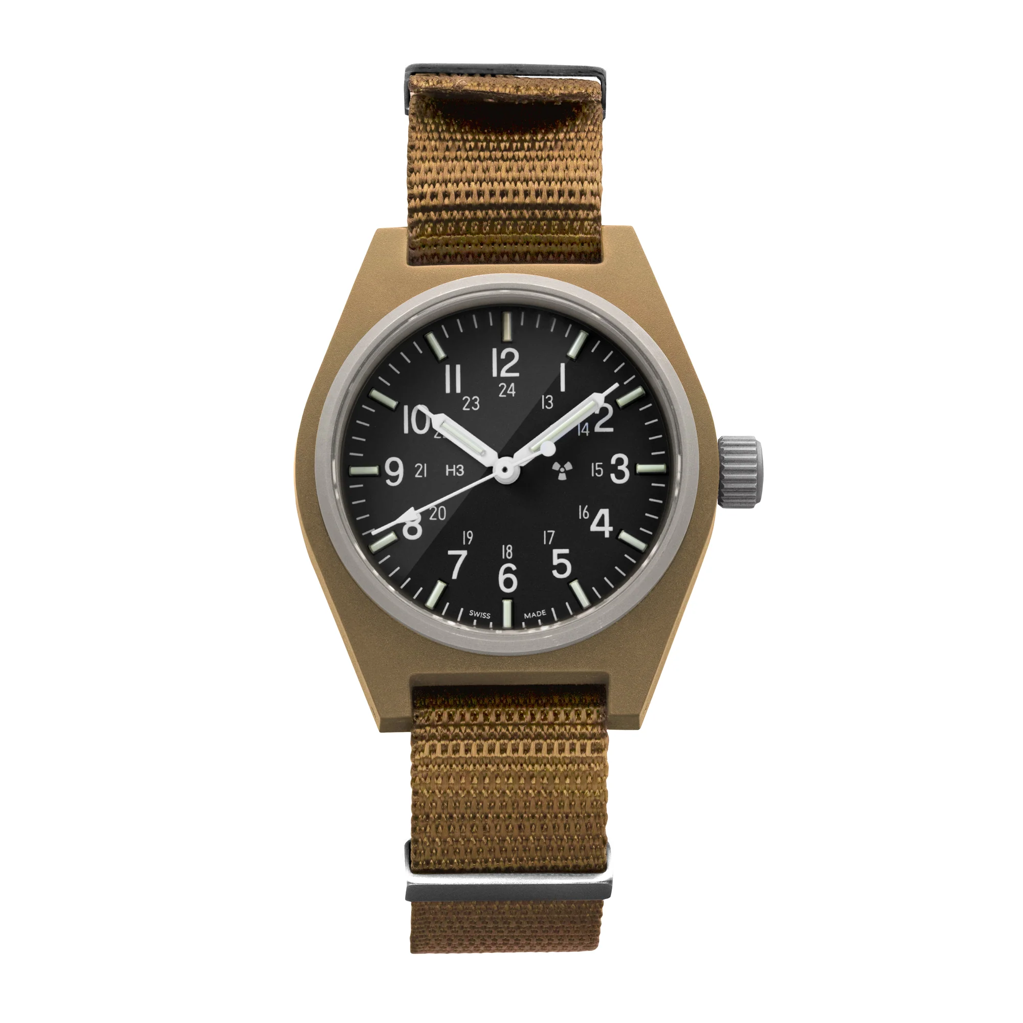 34mm Desert Tan General Purpose Quartz (GPQ)
