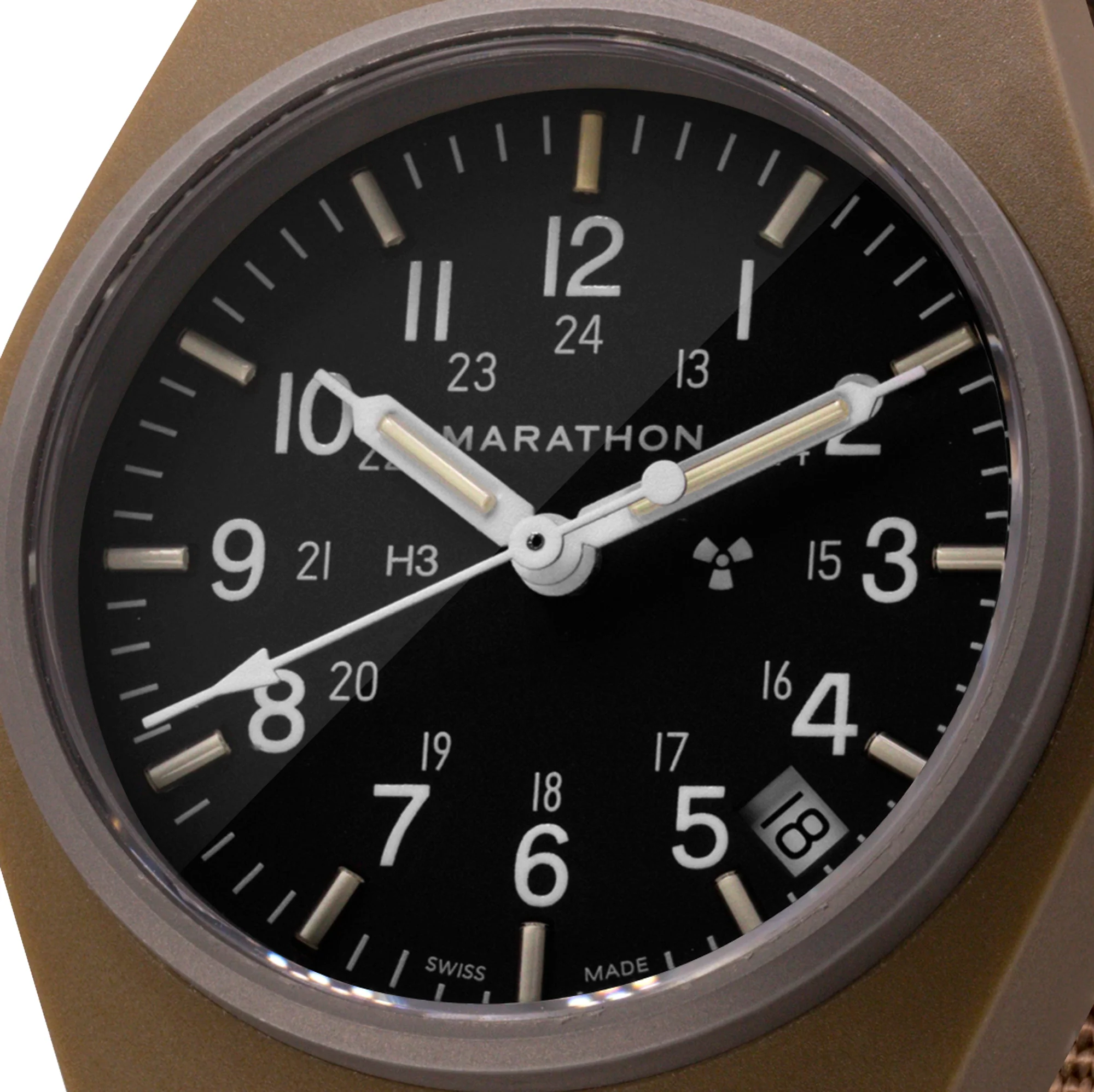 34mm Desert Tan General Purpose Quartz with Date (GPQ-D) 5 34mm Desert Tan General Purpose Quartz with Date (GPQ-D)