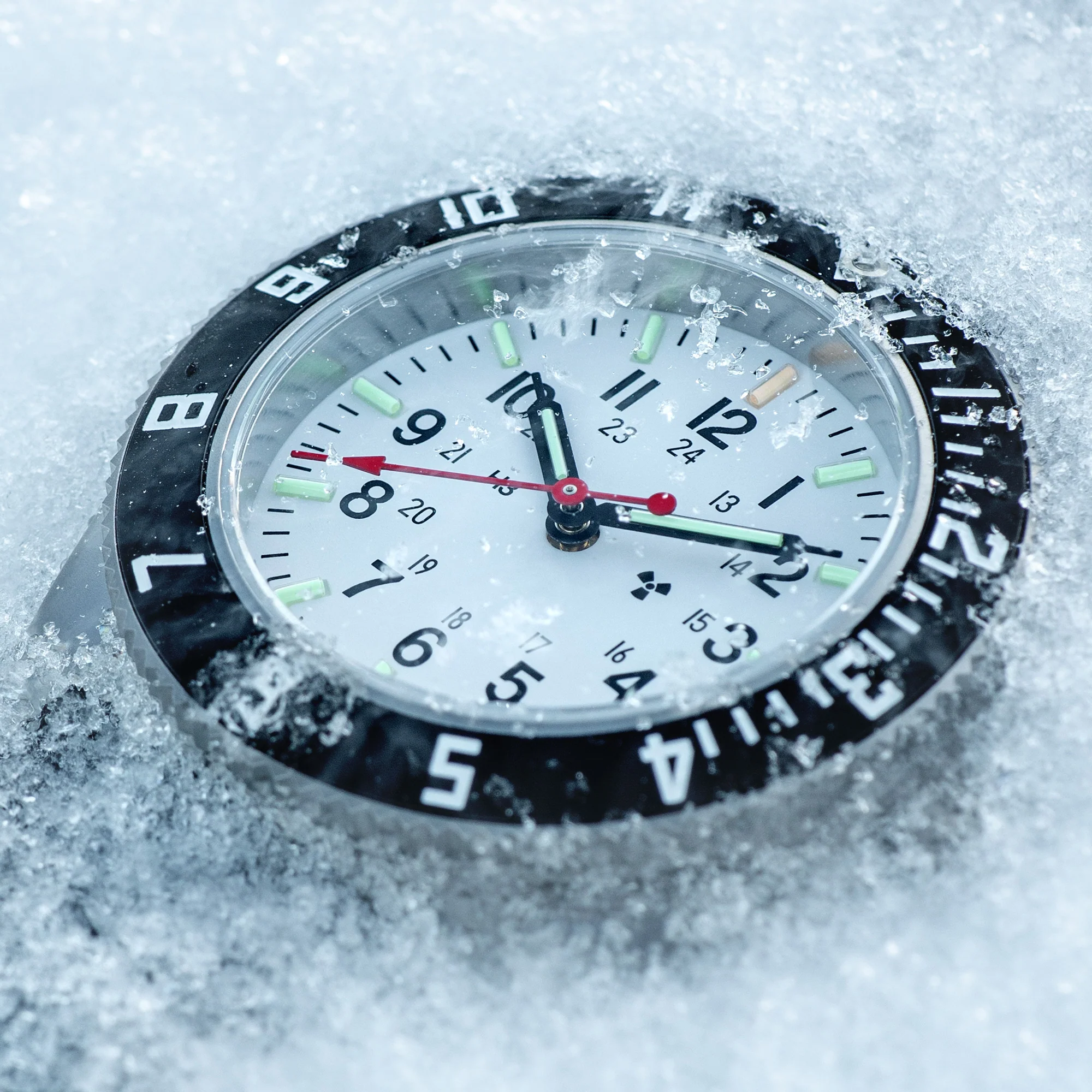 41mm Arctic Steel Navigator (SSNAV) on Ballistic Nylon 6 41mm Arctic Steel Navigator (SSNAV) on Ballistic Nylon