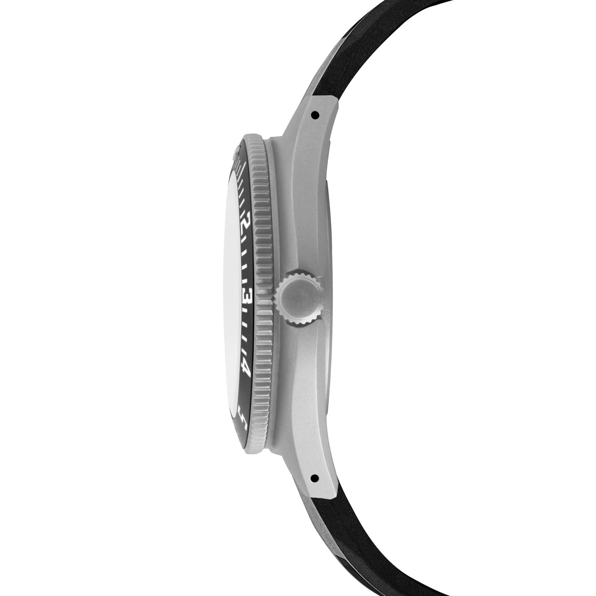 41mm Arctic Steel Navigator Automatic (Arctic SSNAV Auto) on Black 3-Piece Rubber Strap Kit 3 41mm Arctic Steel Navigator Automatic (Arctic SSNAV Auto) on Black 3-Piece Rubber Strap Kit