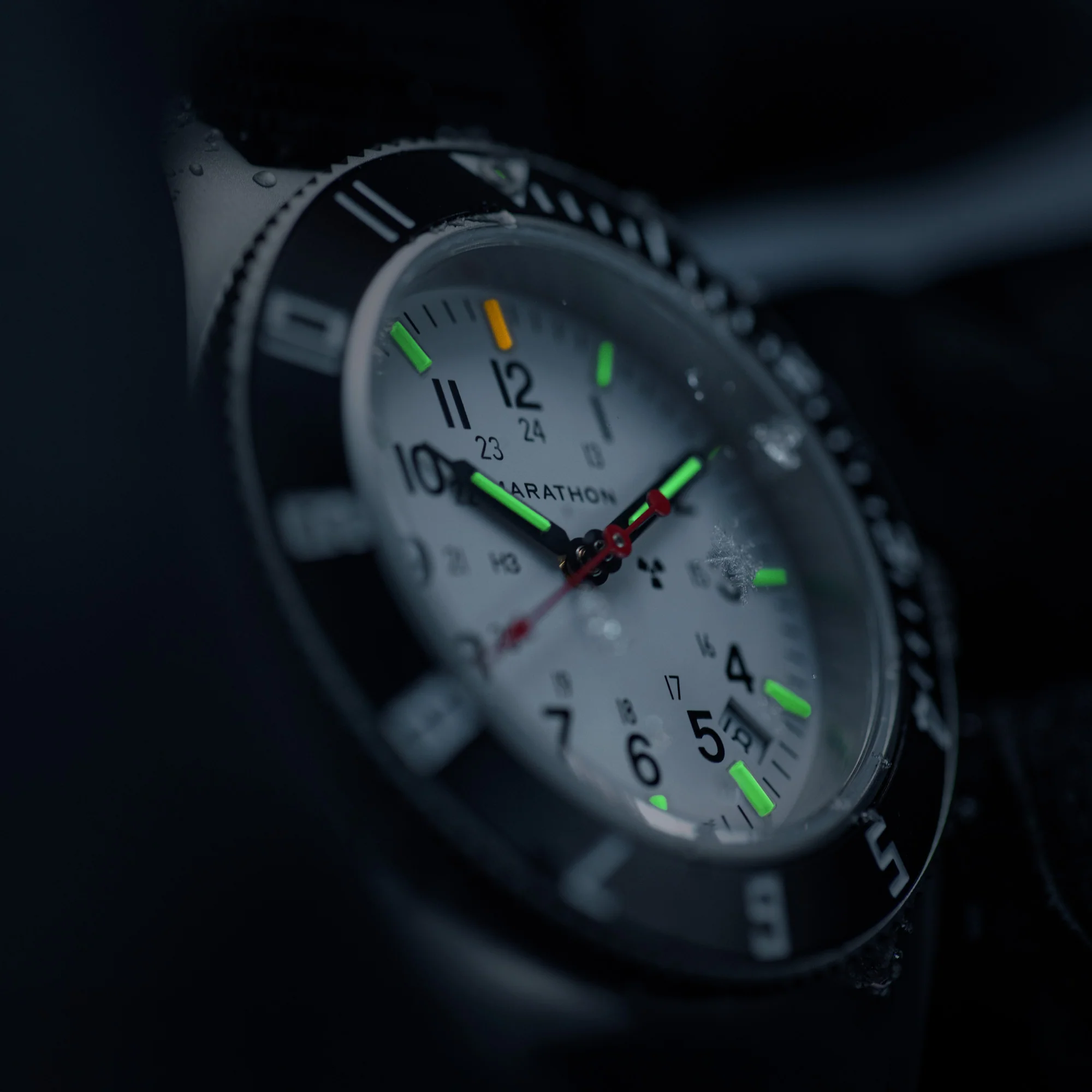 41mm Arctic Steel Navigator w/Date (SSNAV-D) on Black 3-Piece Rubber Strap Kit 2 41mm Arctic Steel Navigator w/Date (SSNAV-D) on Black 3-Piece Rubber Strap Kit
