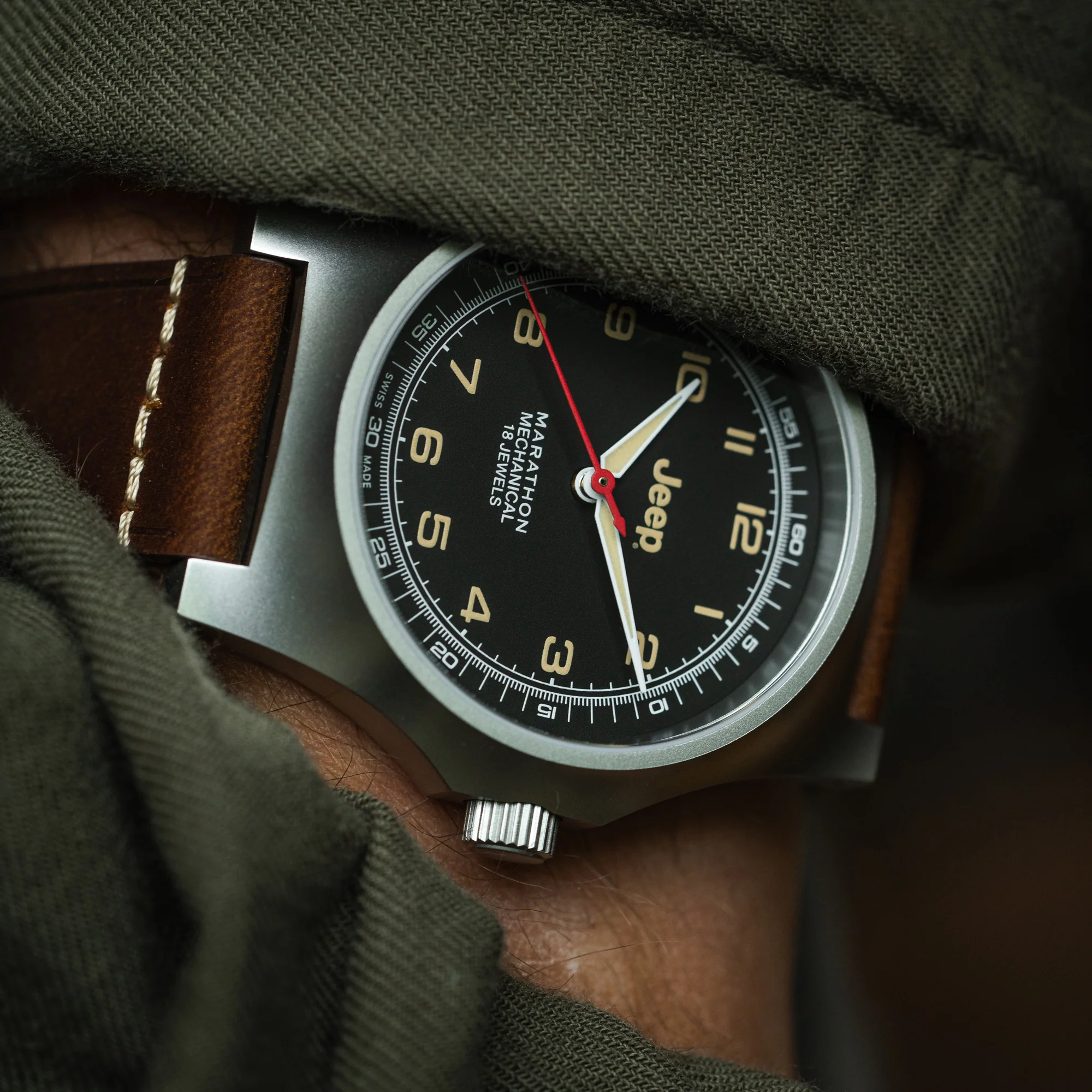 41mm Jeep® Willys SSGPM (Officer's Mechanical) 6 41mm Jeep® Willys SSGPM (Officer's Mechanical)