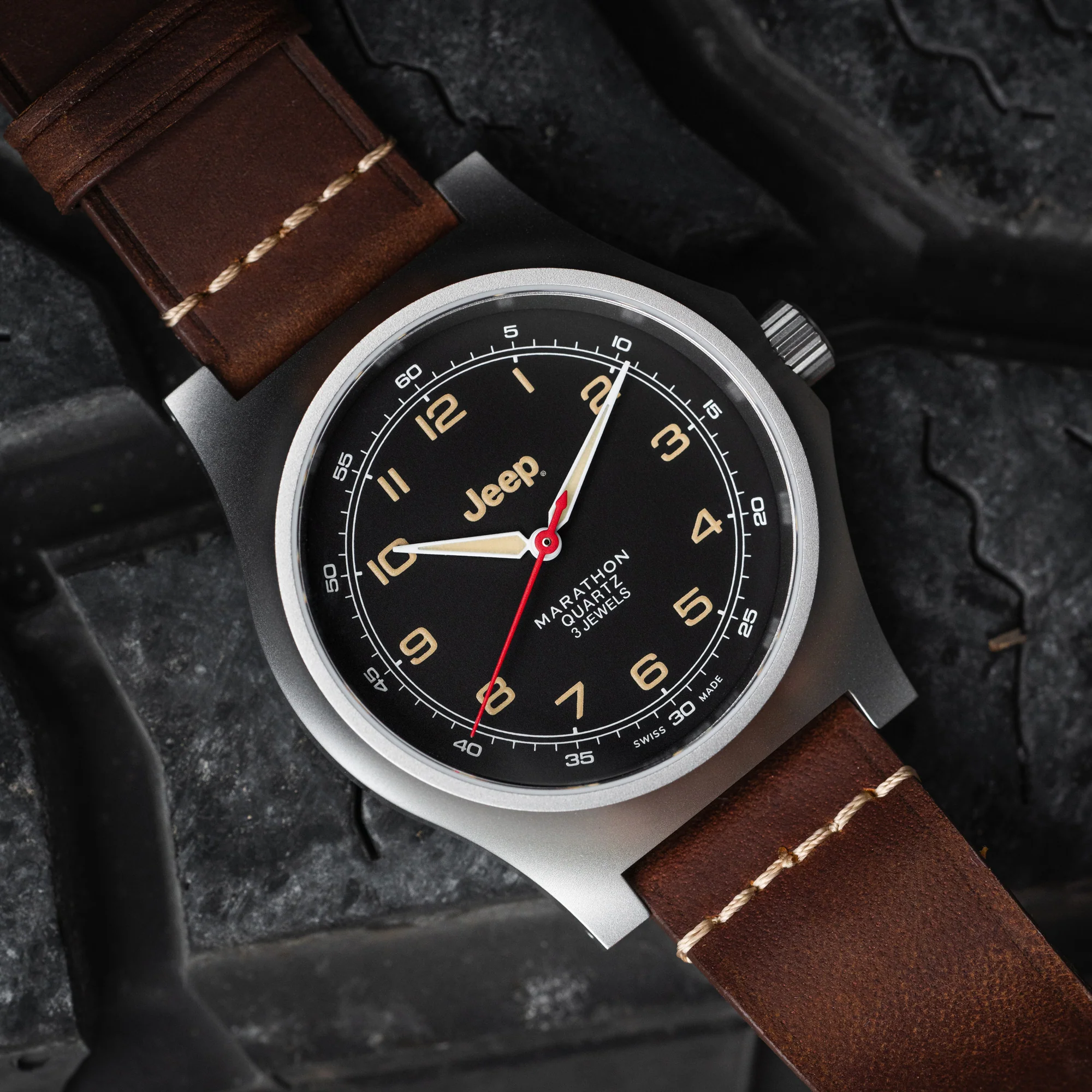 41mm Jeep® Willys SSGPQ (Officer's Quartz) 6 41mm Jeep® Willys SSGPQ (Officer's Quartz)