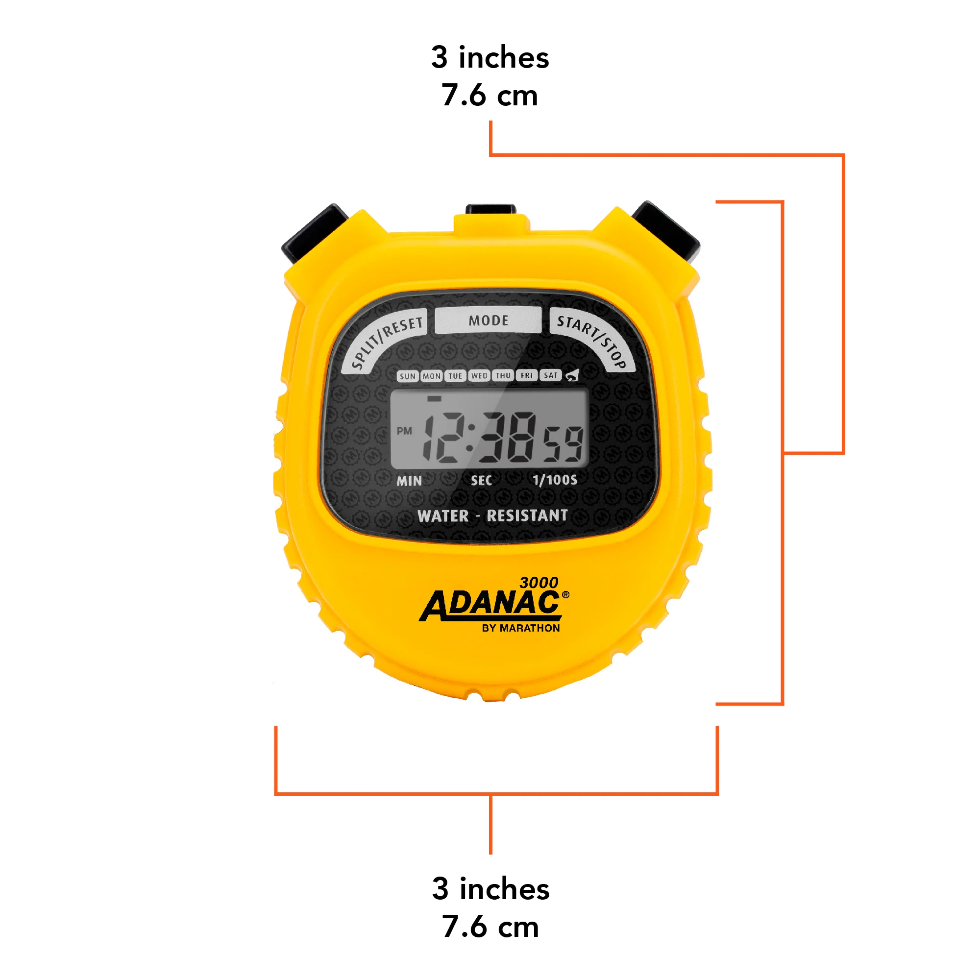 ADANAC 3000 Digital Stopwatch Timer 4 ADANAC 3000 Digital Stopwatch Timer