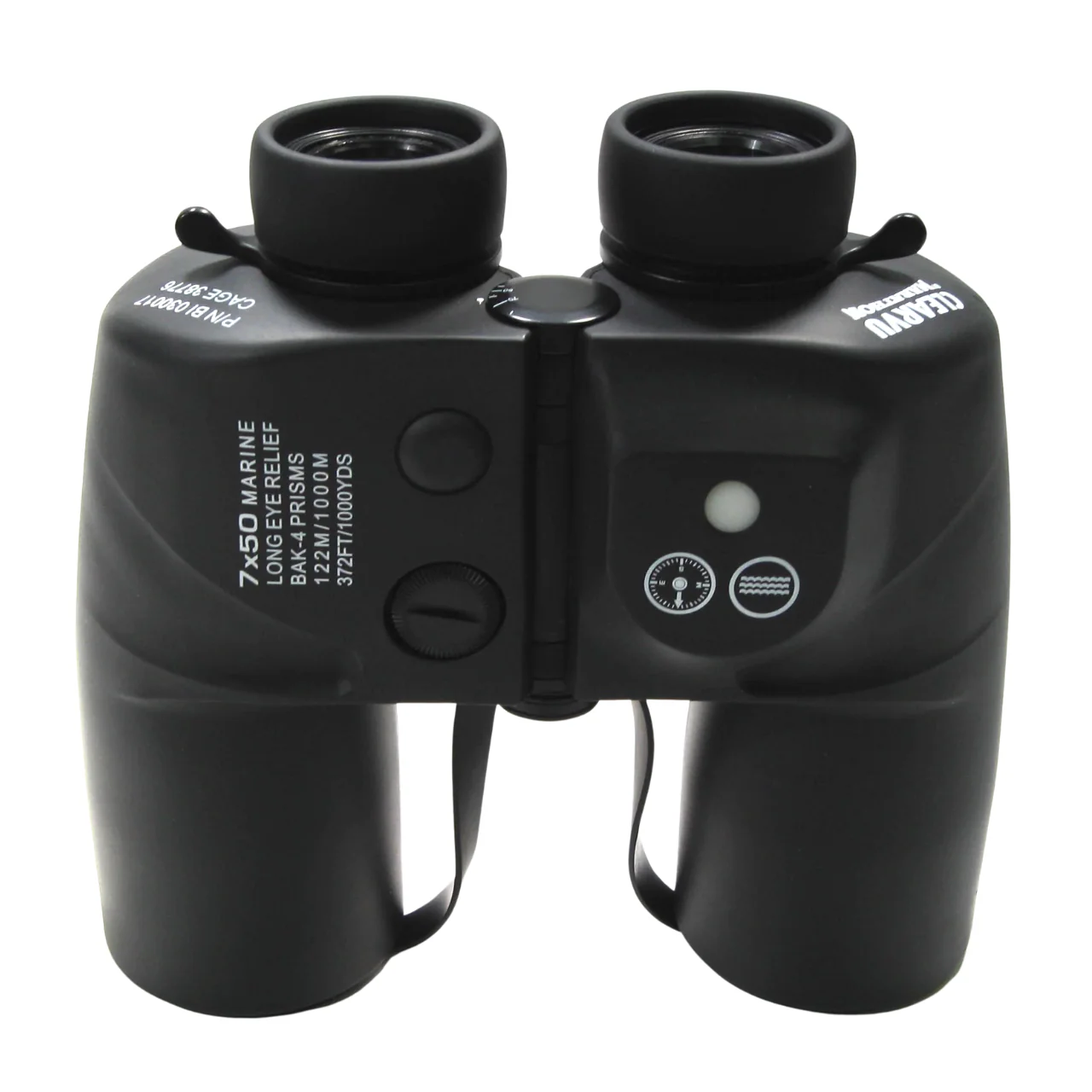 Binocular, Marine: 7x50 with Compass and Reticle