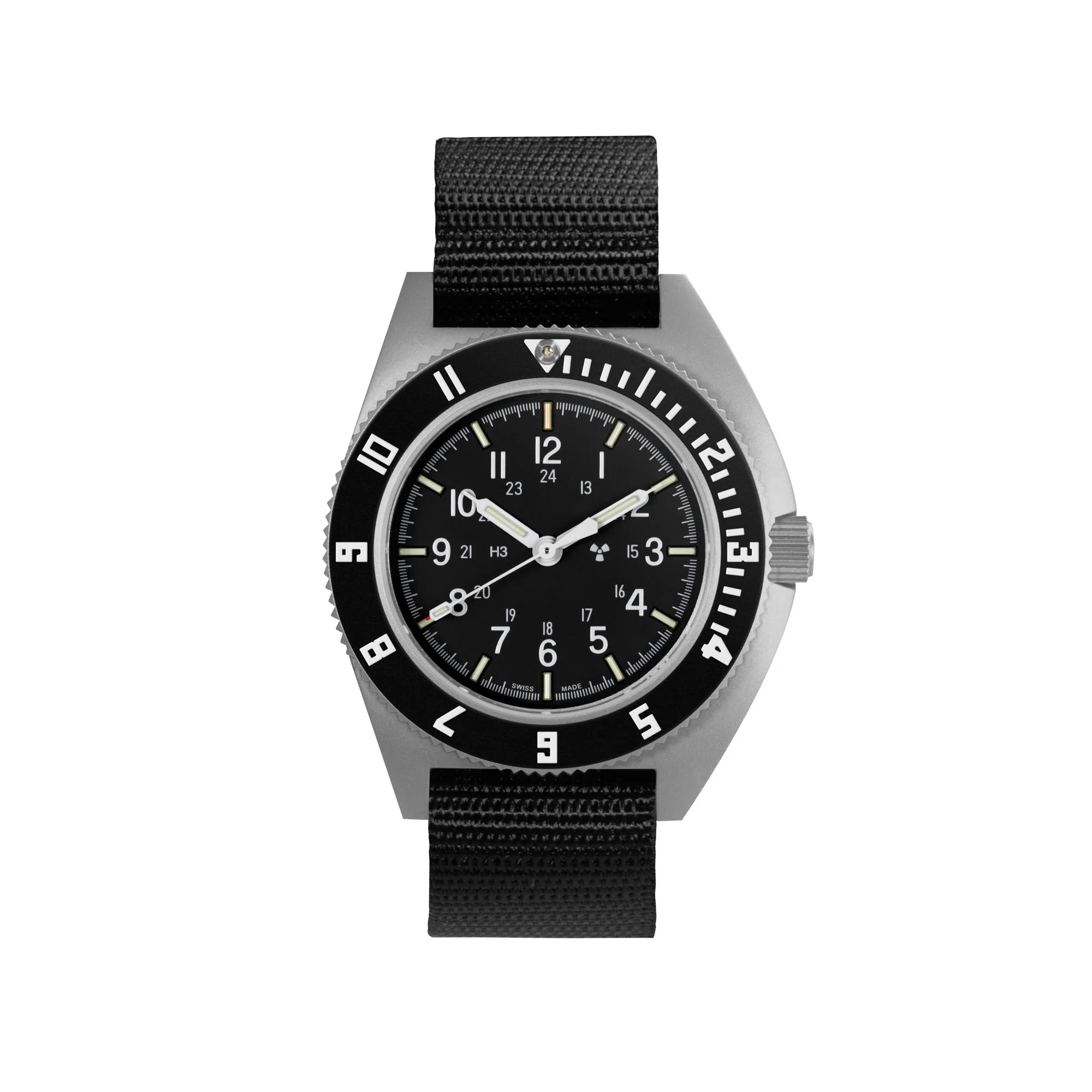 41mm Steel Navigator Automatic (SSNAV Auto) on Ballistic Nylon