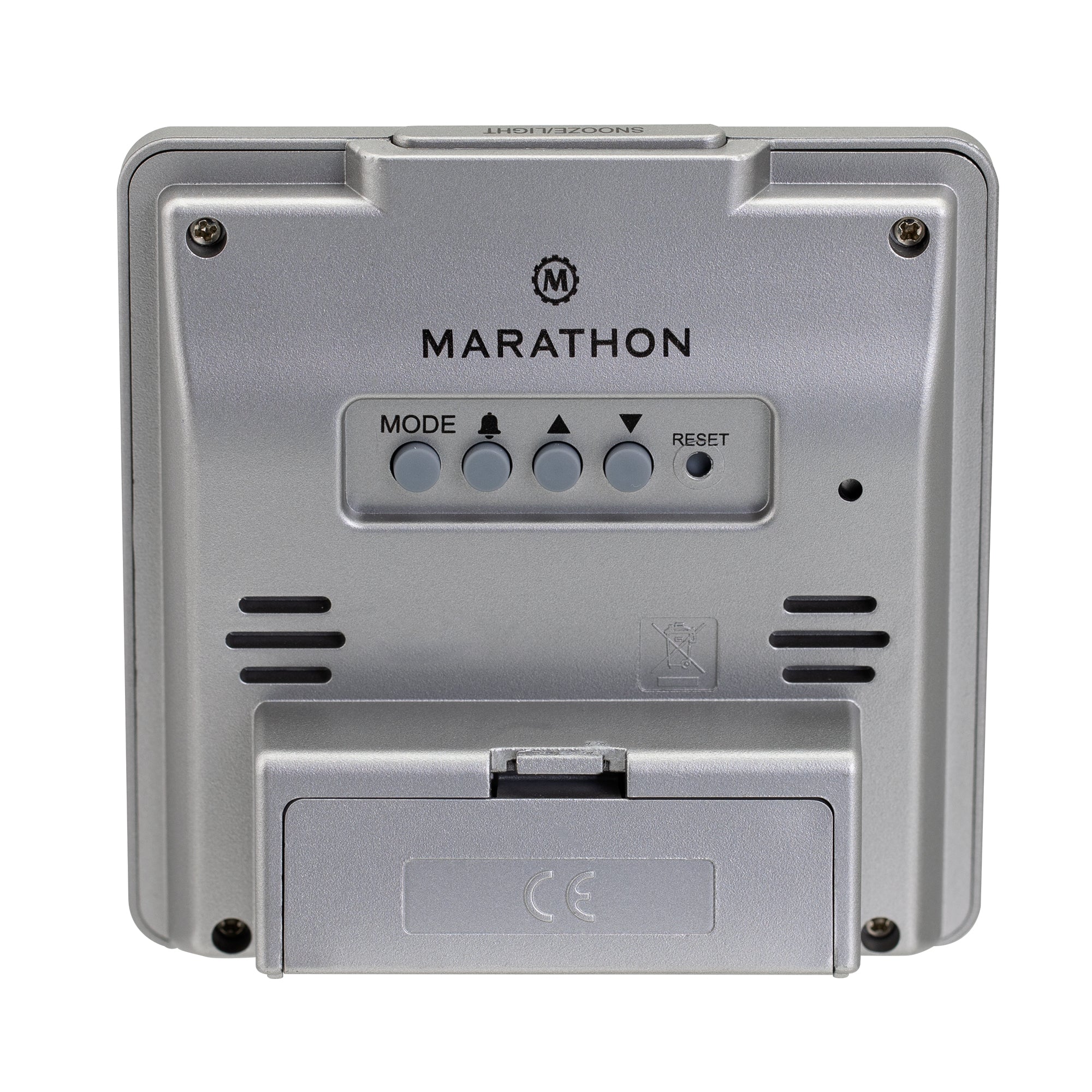 Digital Desktop Clock - Graphite Grey