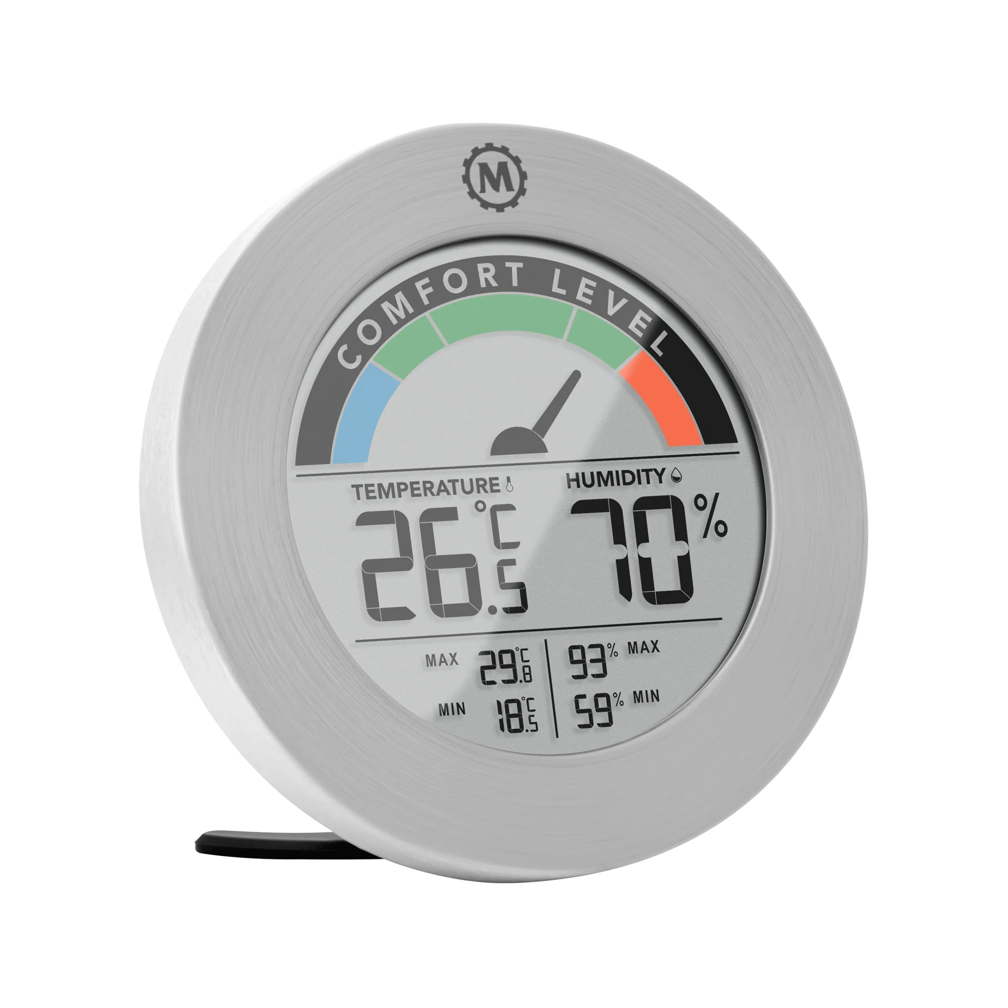 Digital Hygrometer with Temperature and Humidity