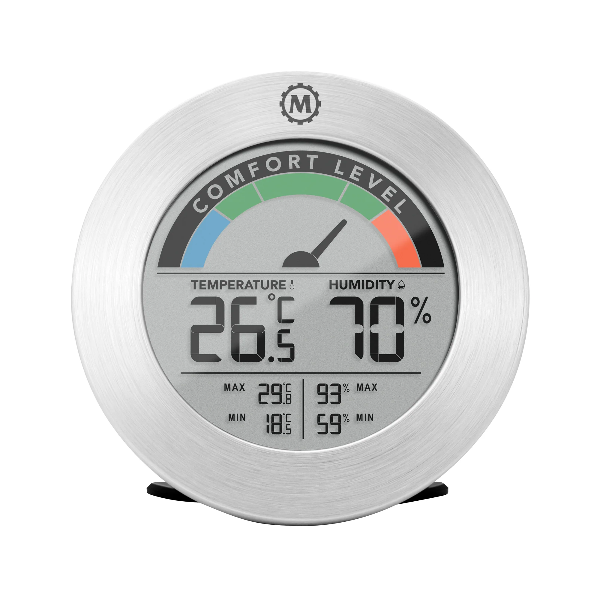Digital Hygrometer with Temperature and Humidity