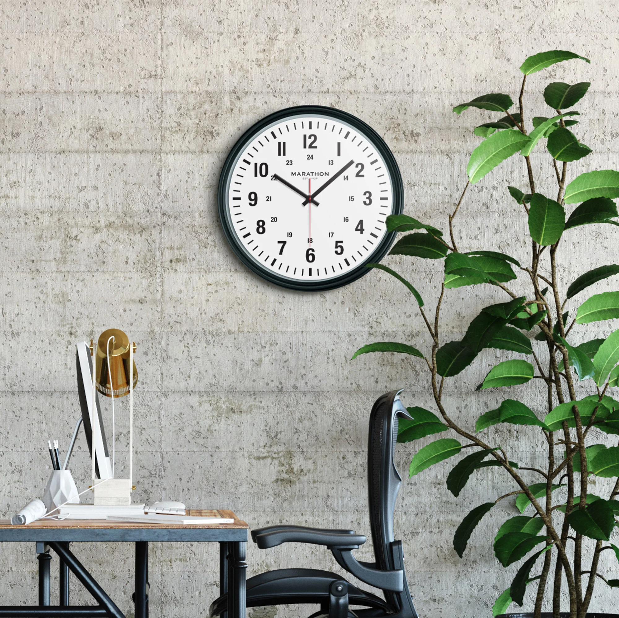 Jumbo 20 Inch Indoor/Outdoor Clock 8 Jumbo 20 Inch Indoor/Outdoor Clock