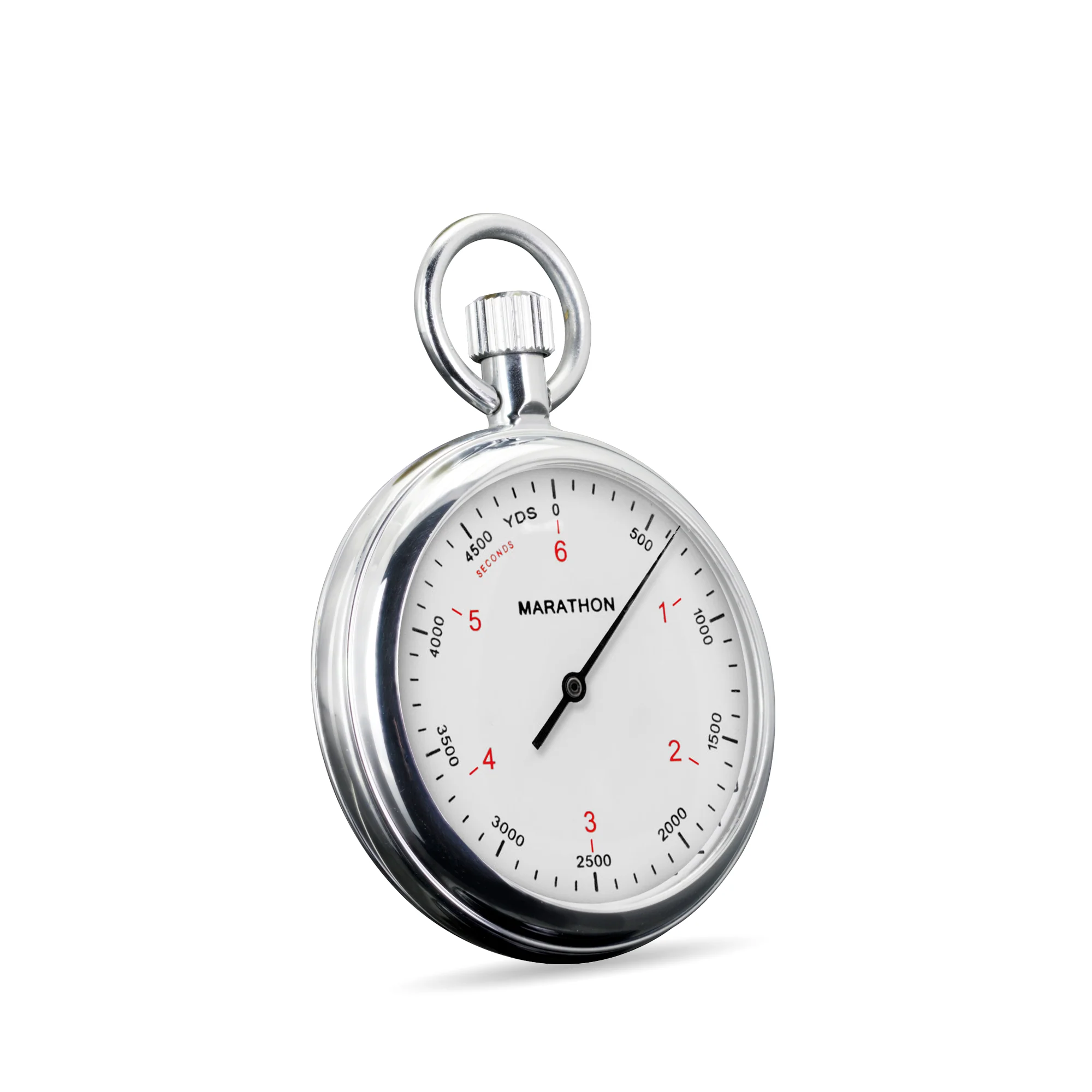 Mechanical Stopwatch: Single Action 5000 yard (1/50 sec & 6 sec), 100 yard or 1 sec Interval 3 Mechanical Stopwatch: Single Action 5000 yard (1/50 sec & 6 sec), 100 yard or 1 sec Interval