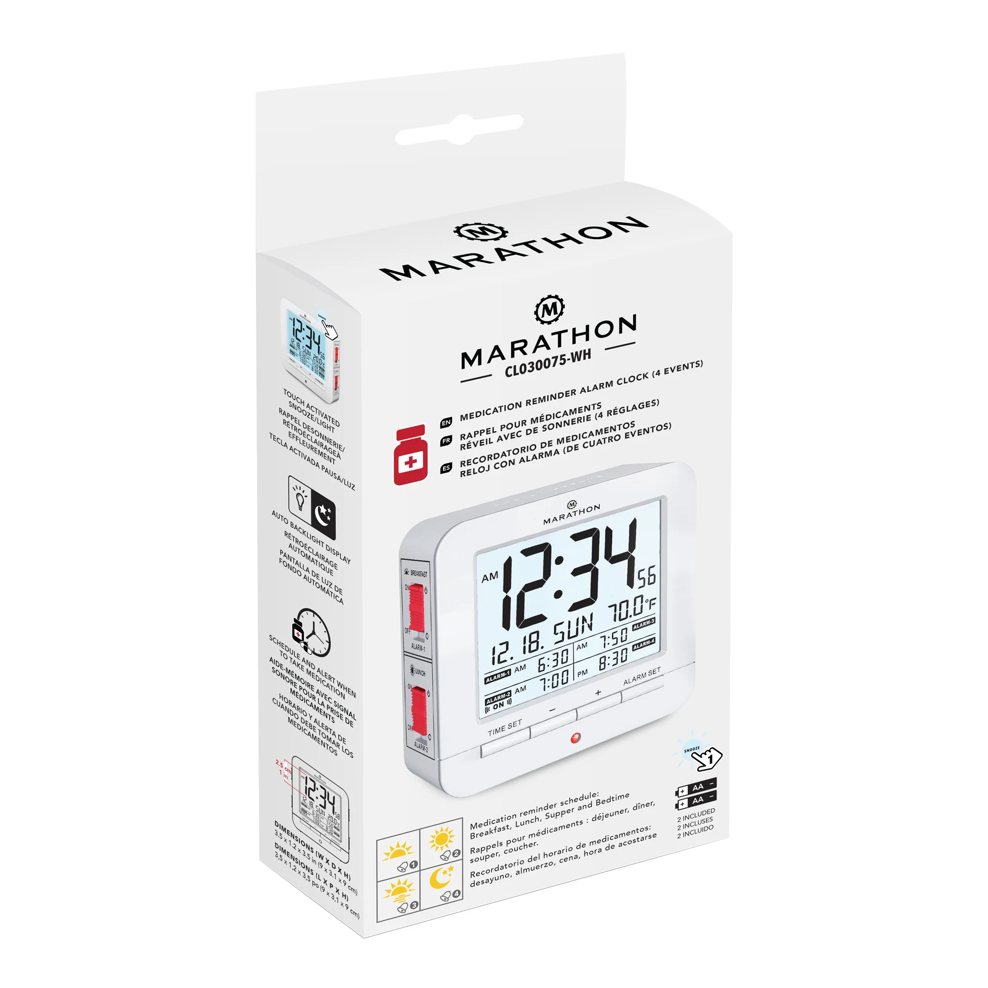 Medication Reminder Alarm Clock