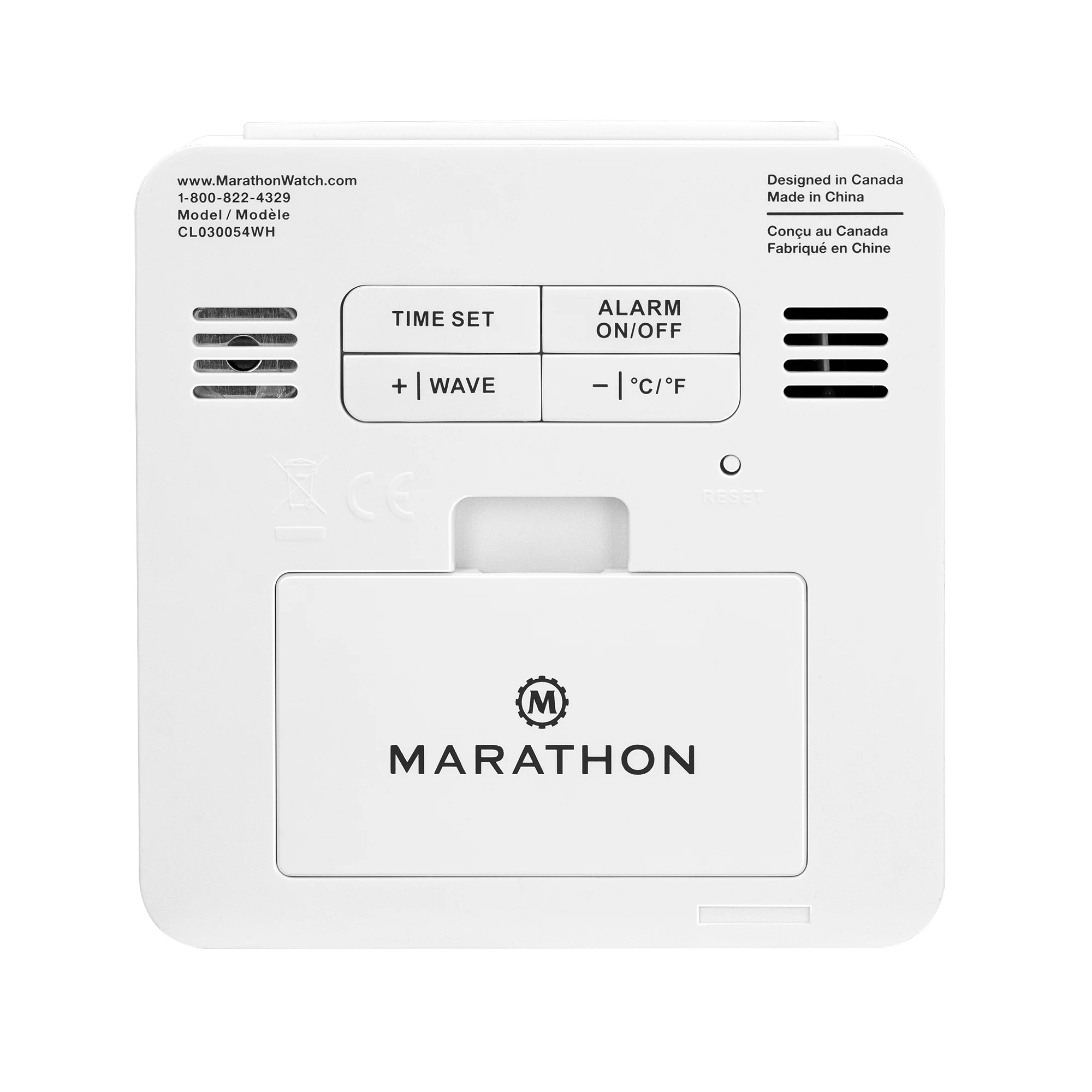 Self-Setting Desk Clock with Backlight, Heat & Comfort Index 64 Self-Setting Desk Clock with Backlight, Heat & Comfort Index