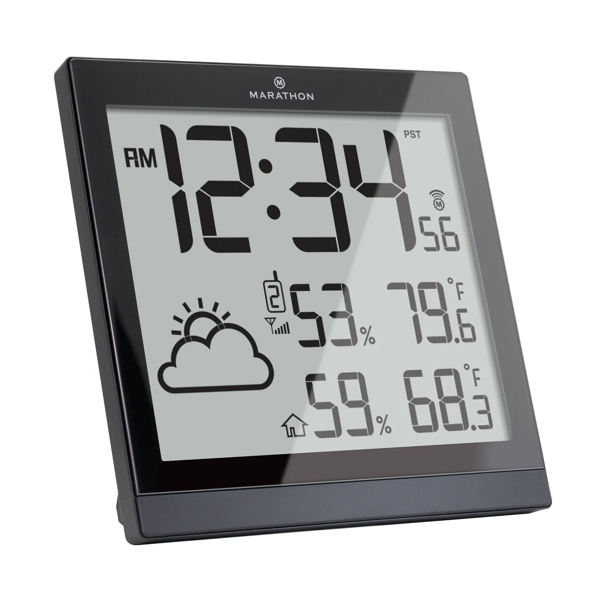 Self-Setting Weather Station and Clock with 3 Remote Sensors 4 Self-Setting Weather Station and Clock with 3 Remote Sensors