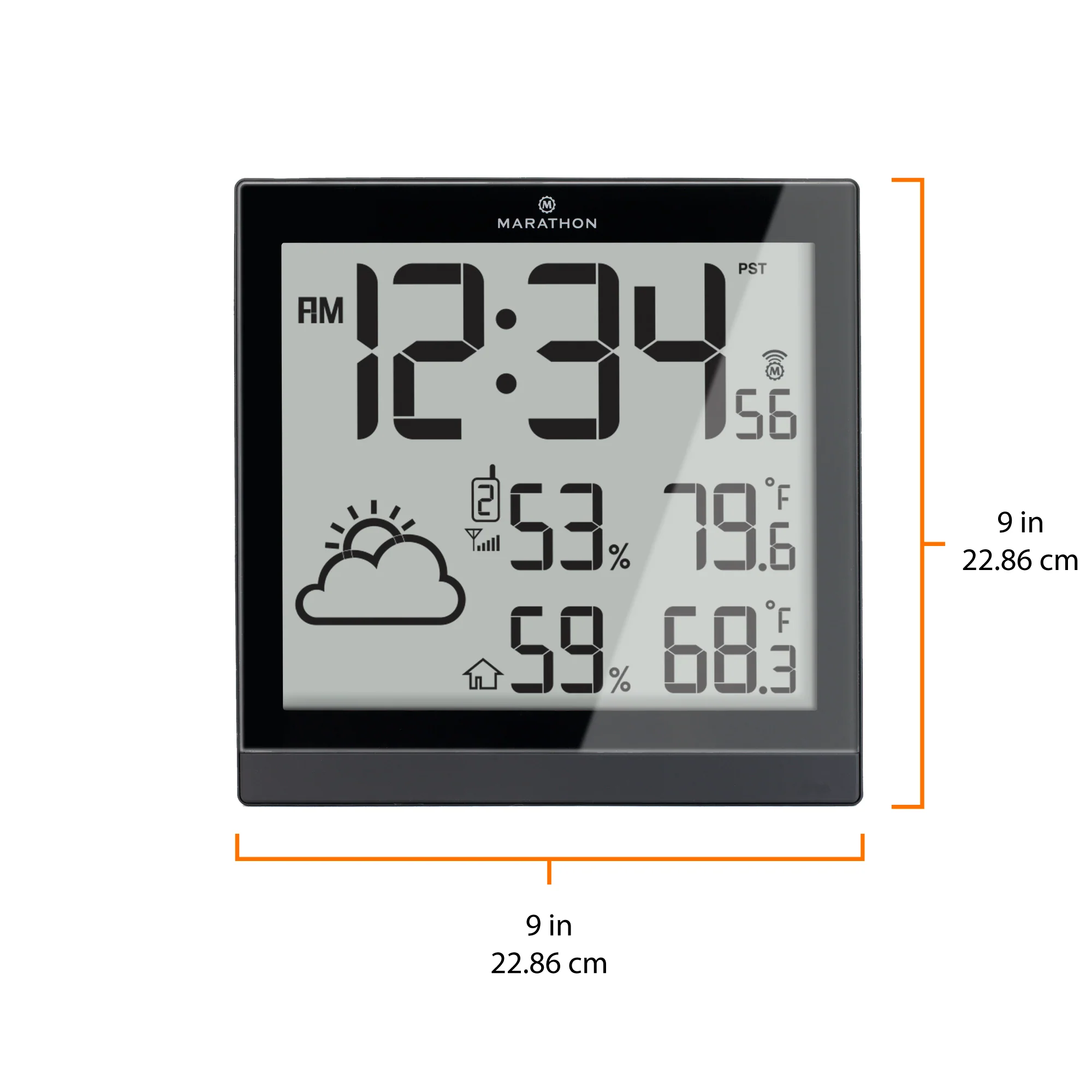 Self-Setting Weather Station and Clock with 3 Remote Sensors 5 Self-Setting Weather Station and Clock with 3 Remote Sensors